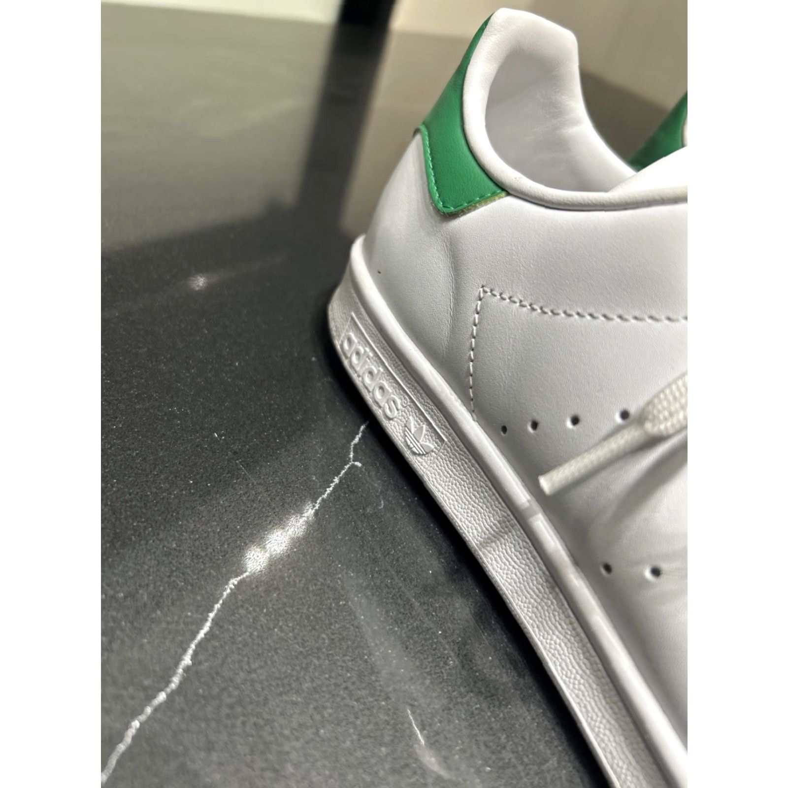 Adidas adidas Originals Stan Smith White Green Classic Sneakers Men 9.5 White 2017 Sneakers Flawless Condition Size US 10 / EU 43 - 6 Thumbnail