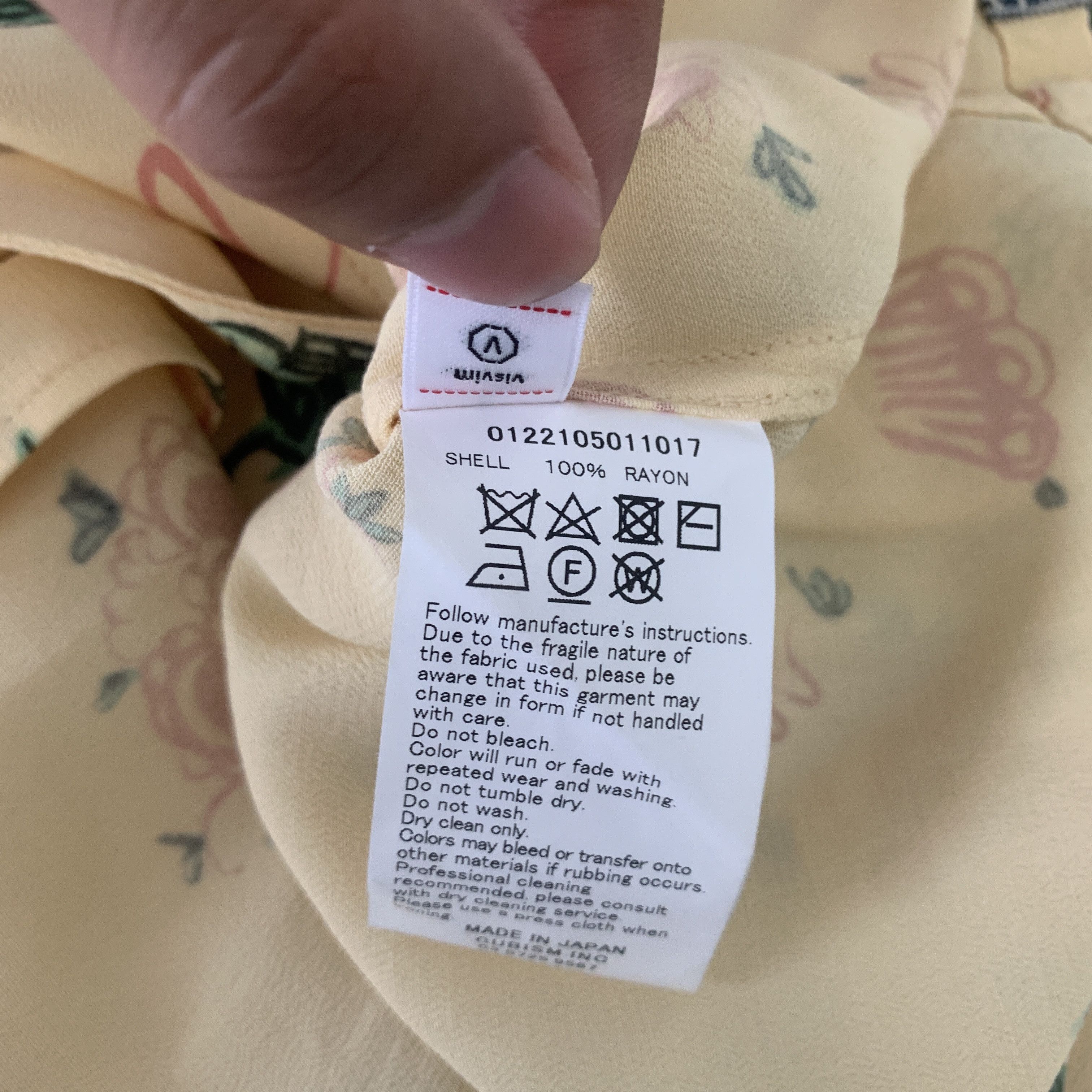 Visvim Visvim wallis shirt ss sunnybird Size US S / EU 44-46 / 1 - 6 Thumbnail
