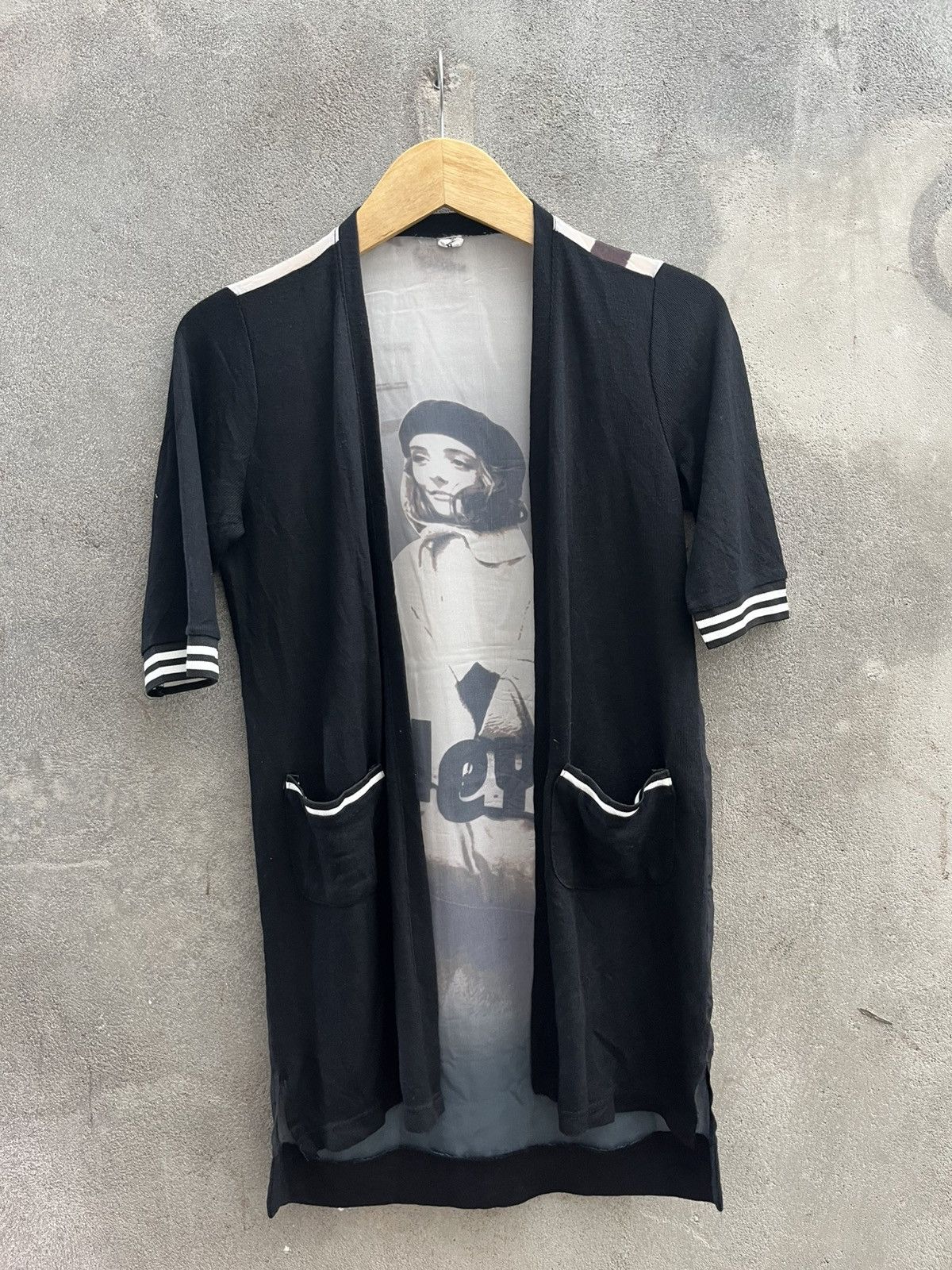 Hysteric Glamour × If Six Was Nine × Le Grande Bleu (L.G.B.) Streetwear Graphic Tee – RlyeKlh Beret Girl Visual Backprint Size US M / EU 48-50 / 2 - 5 Thumbnail