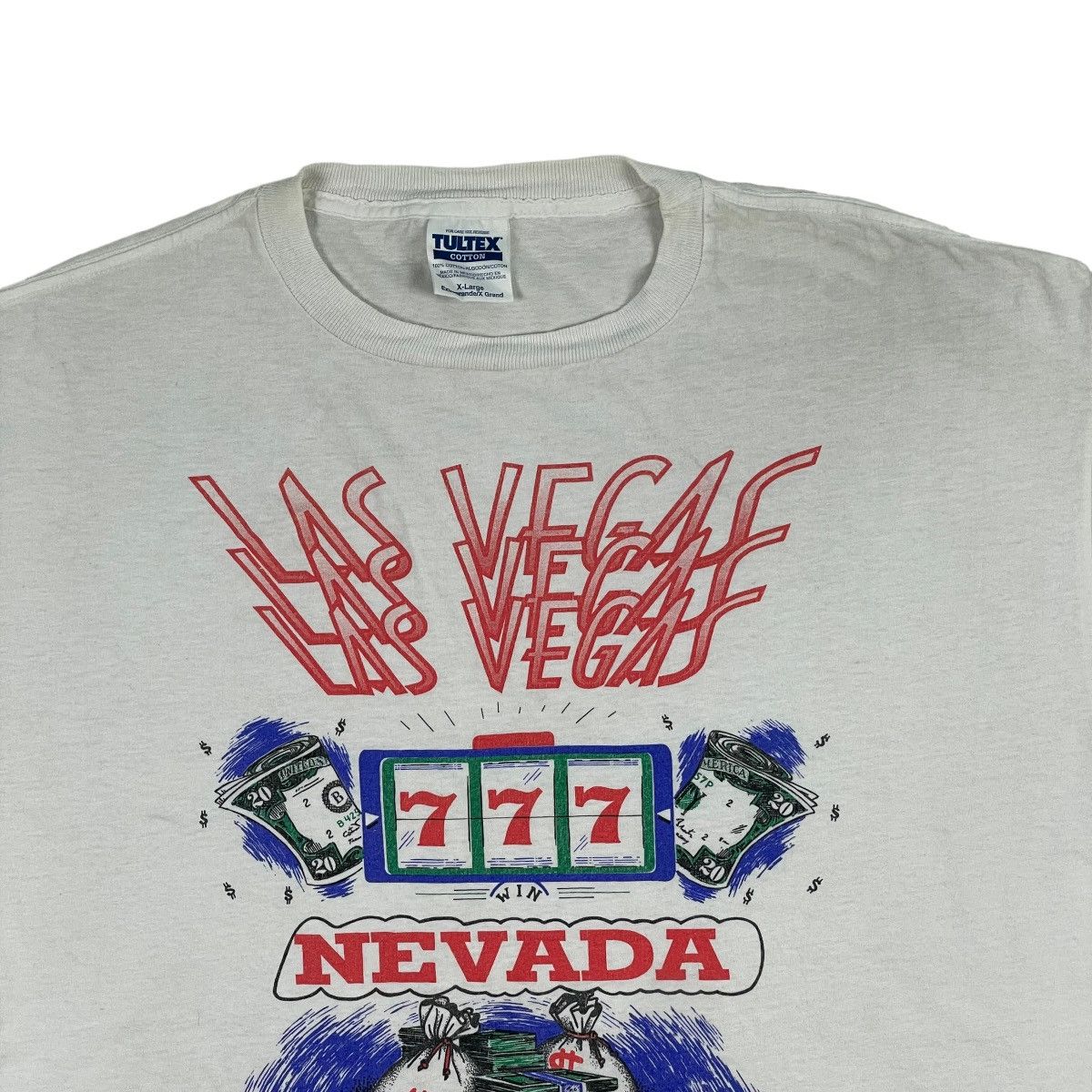 Vintage 🔥LAST PRICE🔥 Vintage 1994 Las Vegas Nevada Casino 777 Tee Size US XL / EU 56 / 4 - 3 Thumbnail