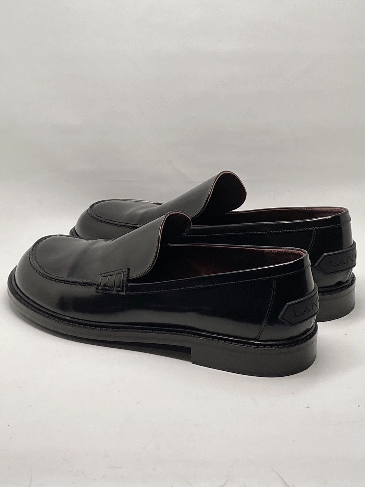 Lanvin Lanvin Spinto polished leather loafers size 42/us size 9 Size US 9 / EU 42 - 7 Thumbnail