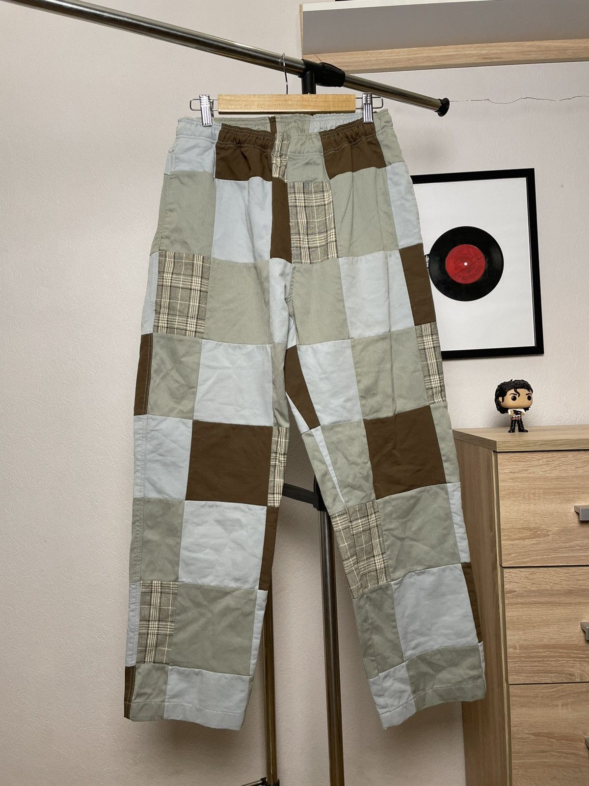 Stussy Stussy F/W 20 Multi Patchwork Beach Pants M Size US 32 / EU 48 - 1 Thumbnail