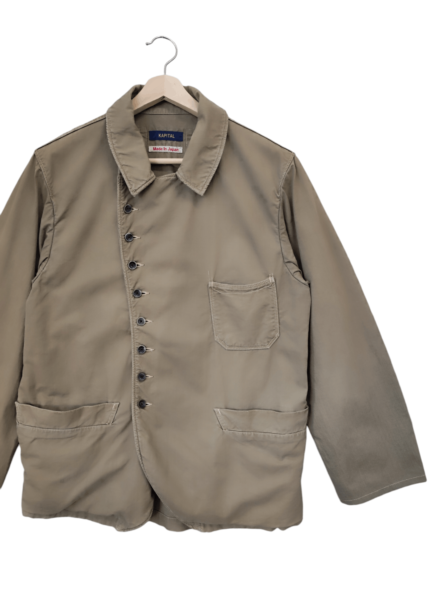 Kapital Kapital Beige 9 button Kapital Country Inc Jacket Kapital Size US M / EU 48-50 / 2 - 3 Thumbnail