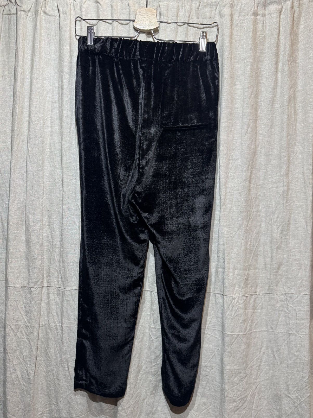 Damir Doma damir doma black silk velvet runway pants fw17 XS WO Size 25" / US 0 / IT 36 - 4 Thumbnail