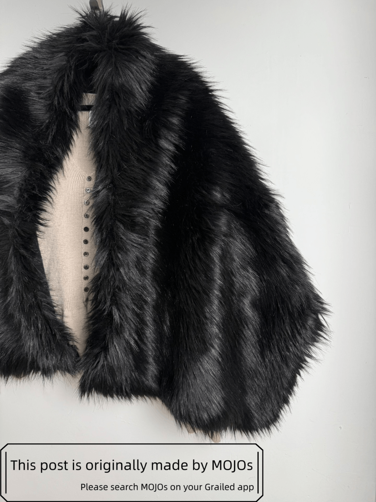 Dries Van Noten Dries Van Noten Black Fur Scarf mojos1634121 Size ONE SIZE - 2 Thumbnail