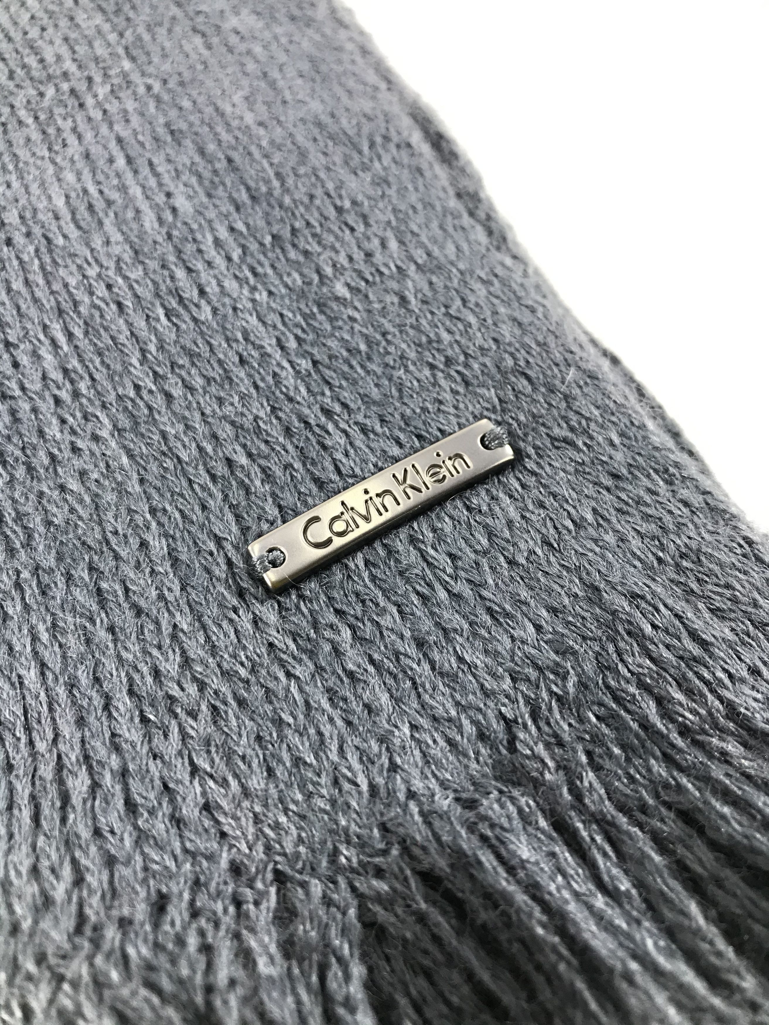 Calvin Klein × Vintage Calvin Klein Scarf / Muffler / Neckwear - WW1412 Size ONE SIZE - 4 Thumbnail