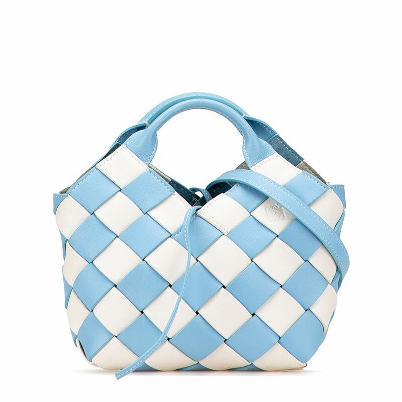 Loewe Loewe Loewe Anagram Woven Basket Calf Leather 2way Bag Leather Shoulder Bag Size ONE SIZE - 1 Thumbnail