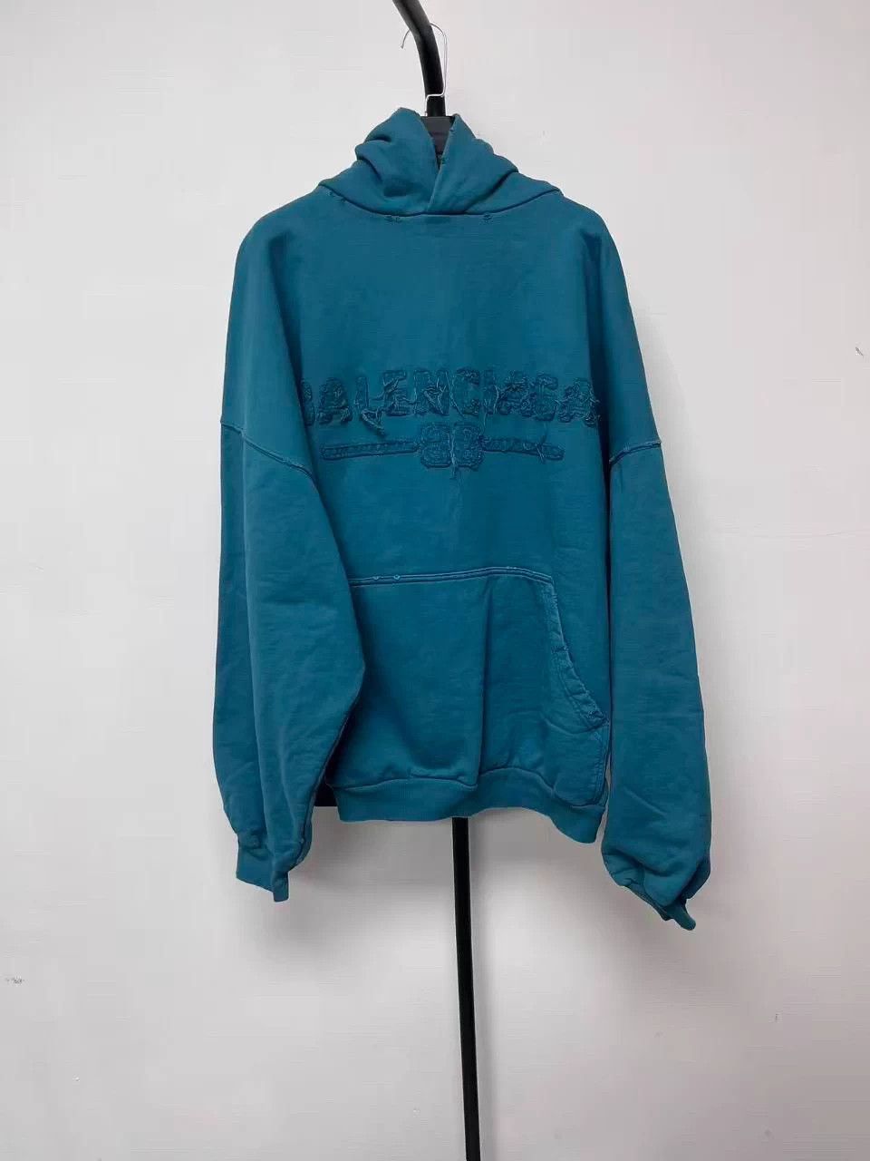 Balenciaga Balenciaga Black Oversized Zip Hoodie XS Size US XS / EU 42 / 0 - 1 Thumbnail