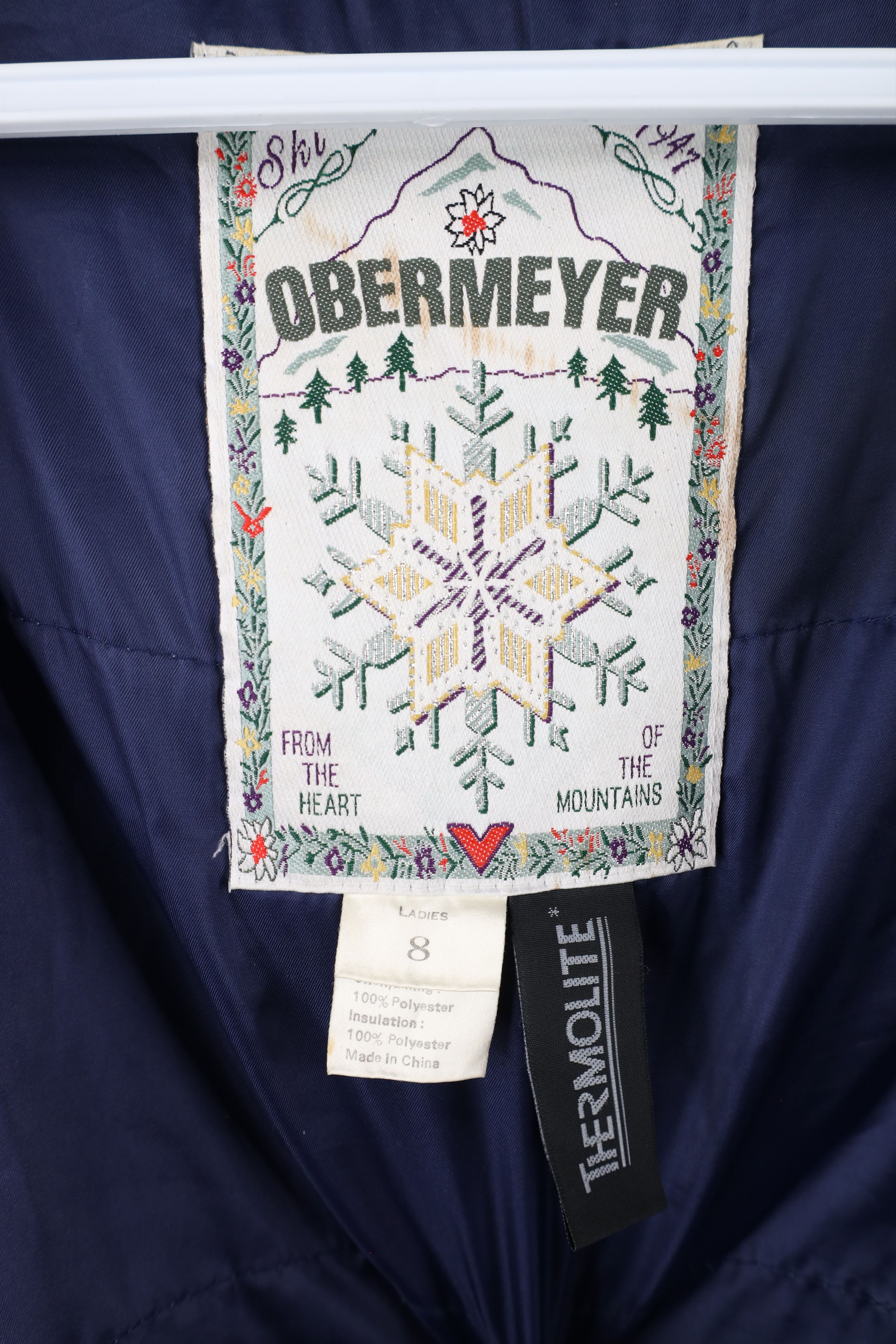 Vintage Vintage 90s Streetwear Flower Hooded Skiing Puffer Jacket Size M / US 6-8 / IT 42-44 - 11 Thumbnail