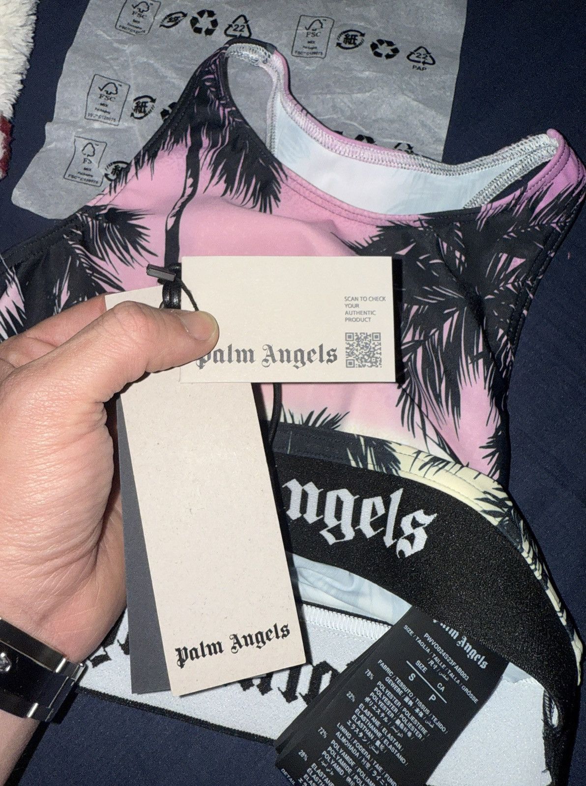 Palm Angels Palm Angels Sunset Printed Sport Top Size S / US 4 / IT 40 - 5 Thumbnail