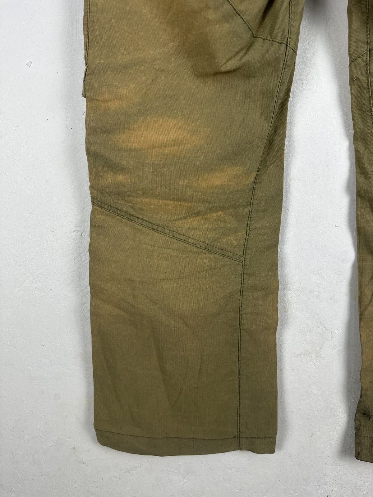 If Six Was Nine CARGO PANTS SENDITIONARIES MULTIPOCKET FADED COLOUR Size US 31 - 18 Thumbnail
