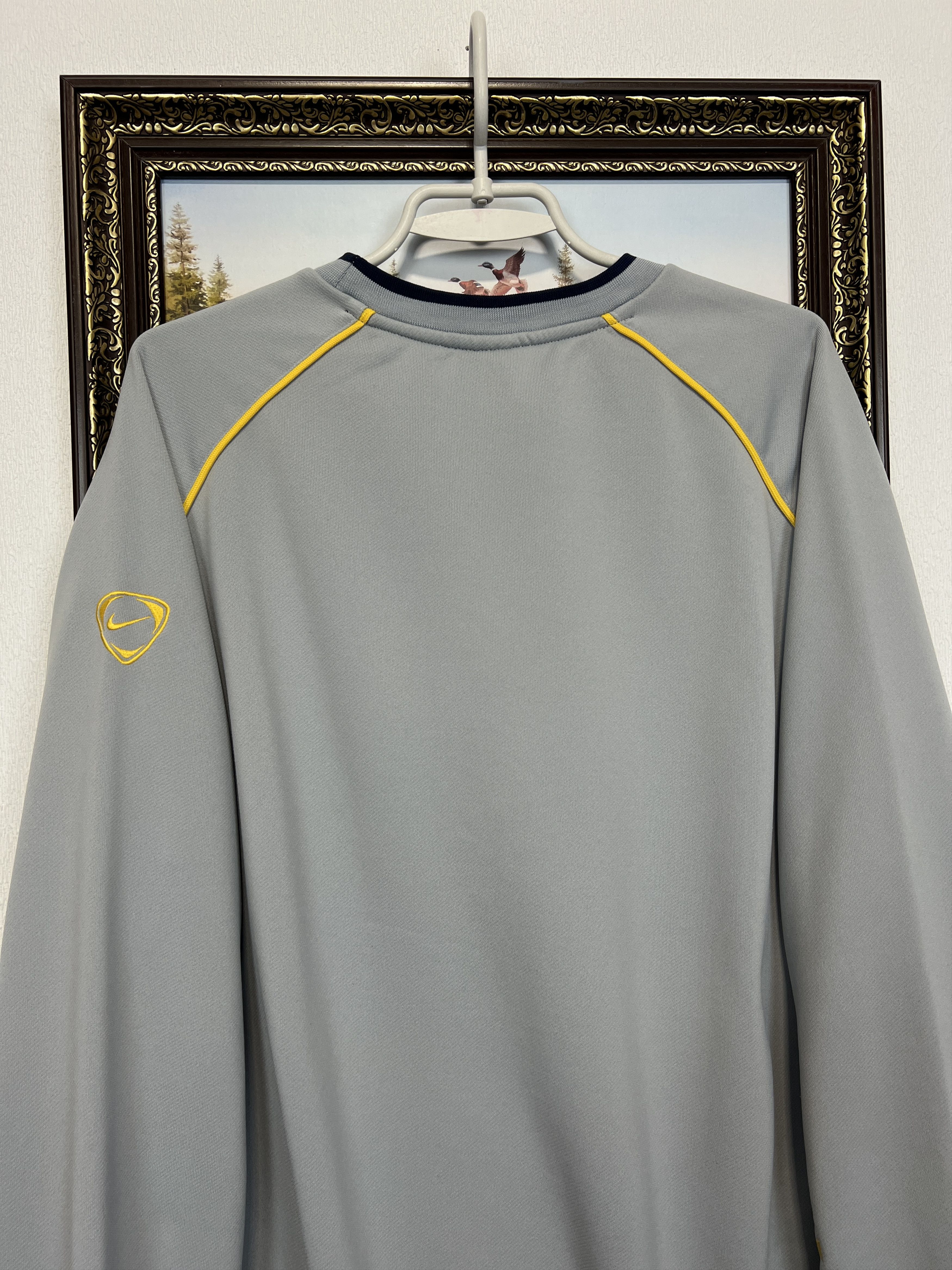 Nike Leeds United Football Train Sweatshirt Soccer Track Top Size US L / EU 52-54 / 3 - 9 Thumbnail