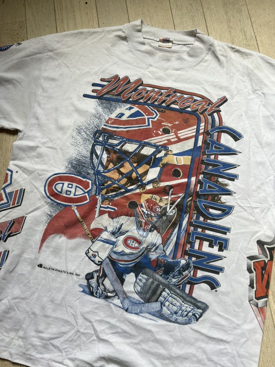 NHL Vintage 1992 montreal canadiens nhl stanley cup AOP Size US XL / EU 56 / 4 - 2 Thumbnail