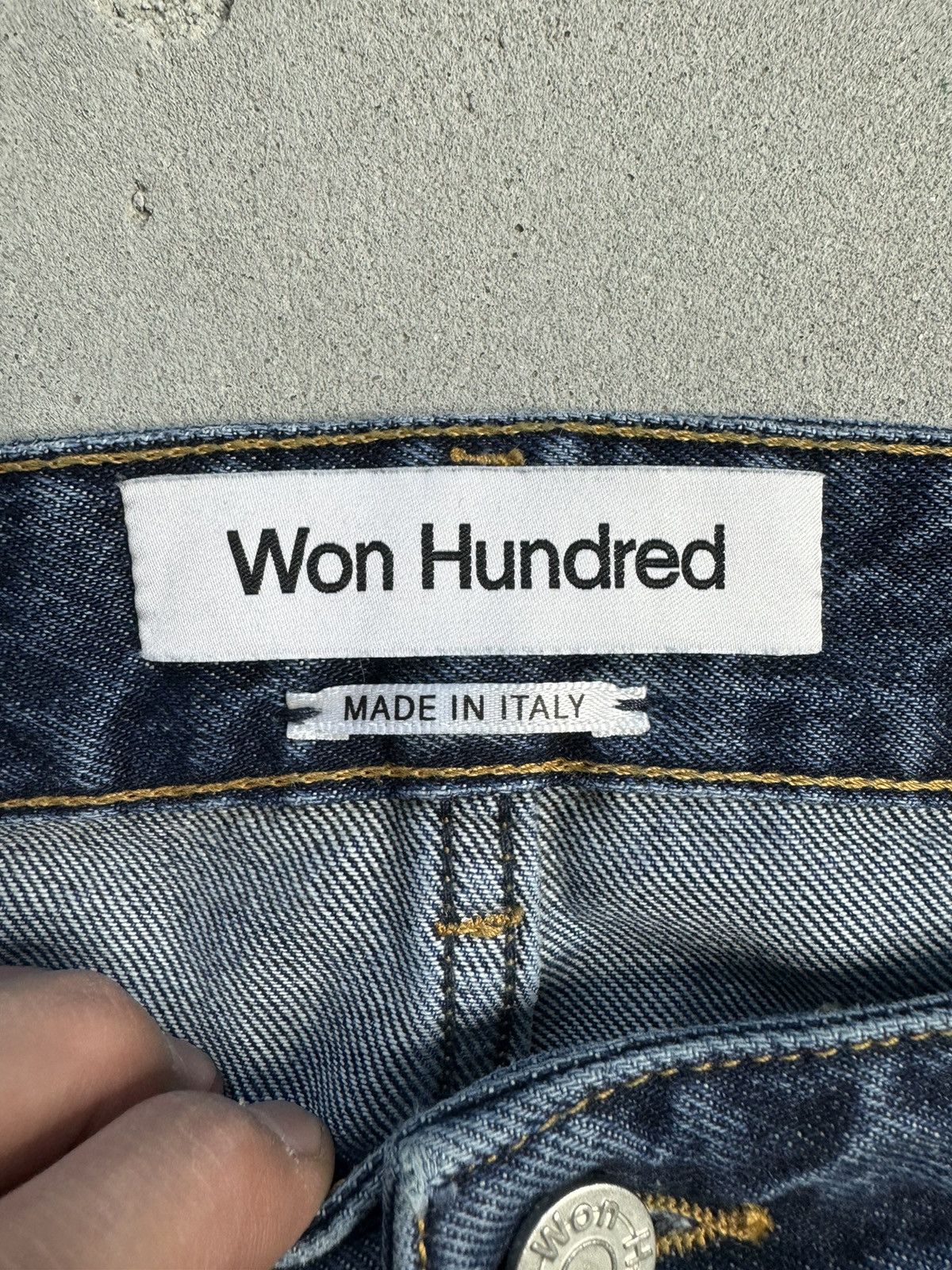 Won Hundred Straight Leg Jeans Size US 32 / EU 48 - 6 Thumbnail