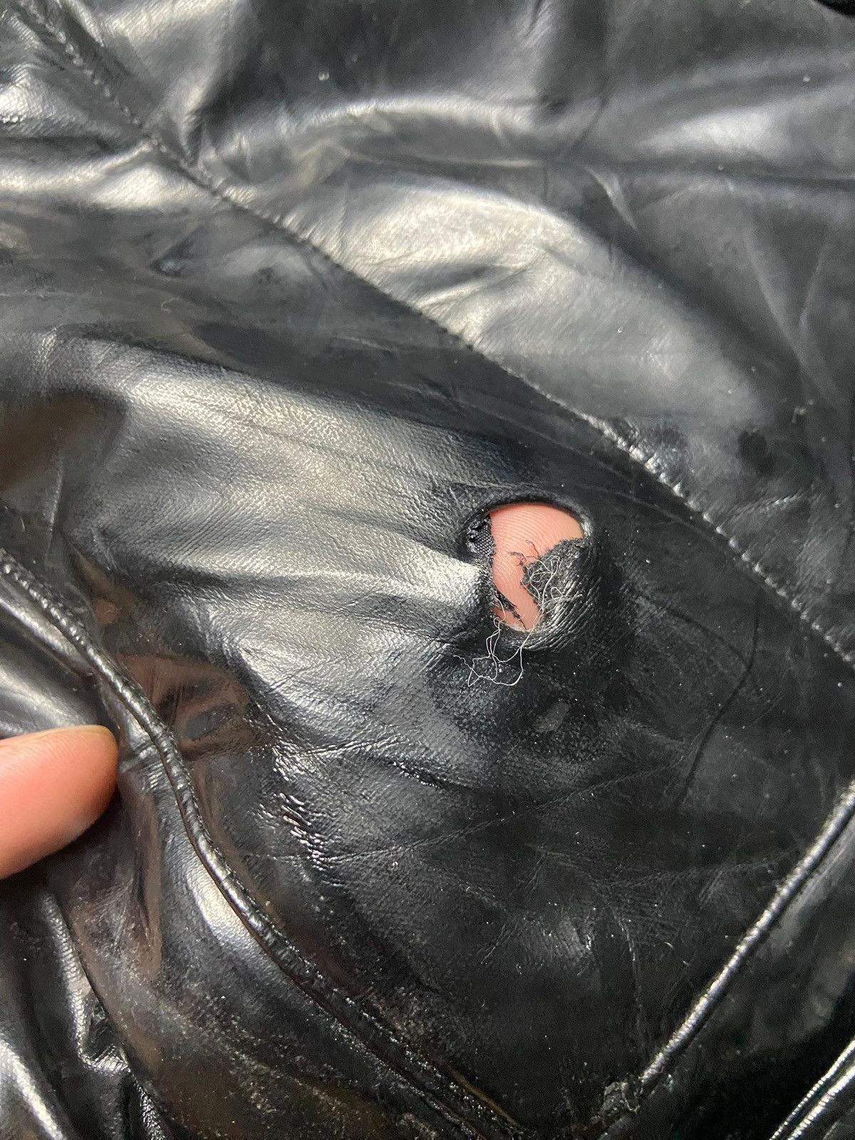 Kadoya Vintage Black Horse Kadoya Custom Leather Jacket (168) Size US L / EU 52-54 / 3 - 10 Thumbnail