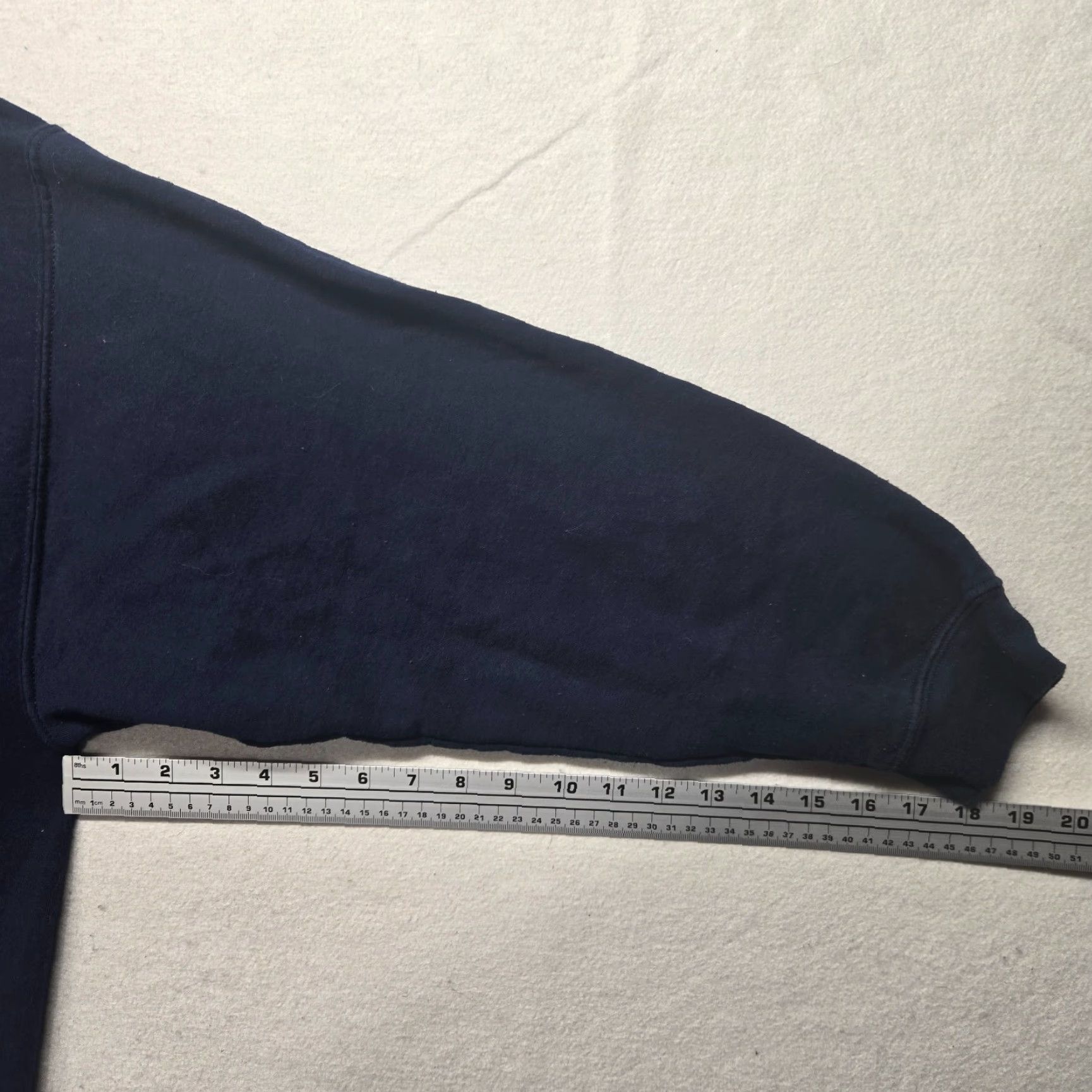 Vintage Nirvana Nevermind Unisex Hoodie Graphic Print Kurt Cobain Crew Neck 2XL Blue Logo Pullover 90s Mens Hoodie Size US XXL / EU 58 / 5 - 6 Thumbnail