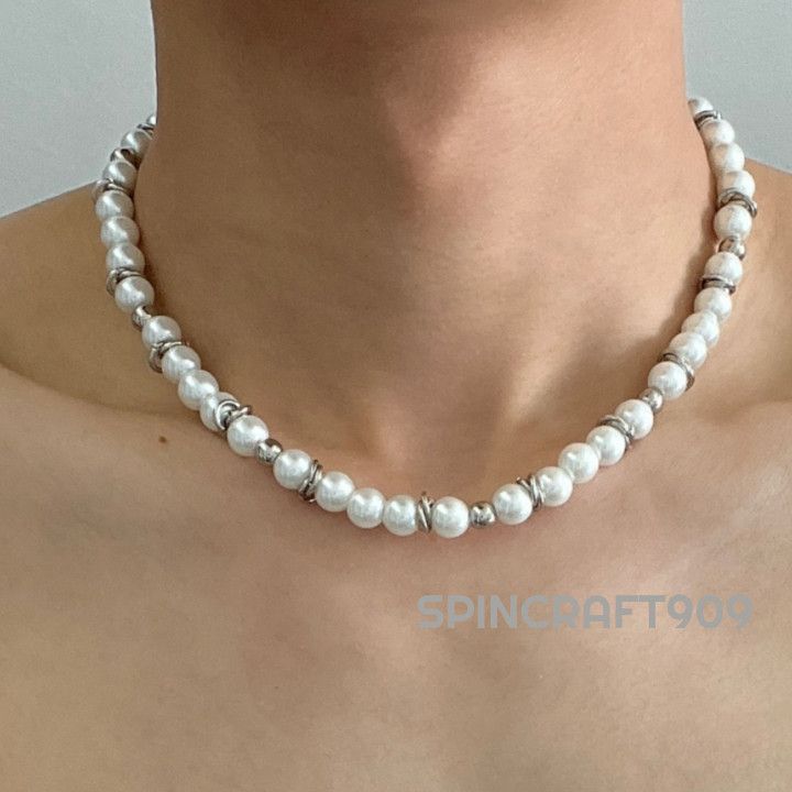 Jewelry Pearl Beaded Necklace Size ONE SIZE - 2 Thumbnail