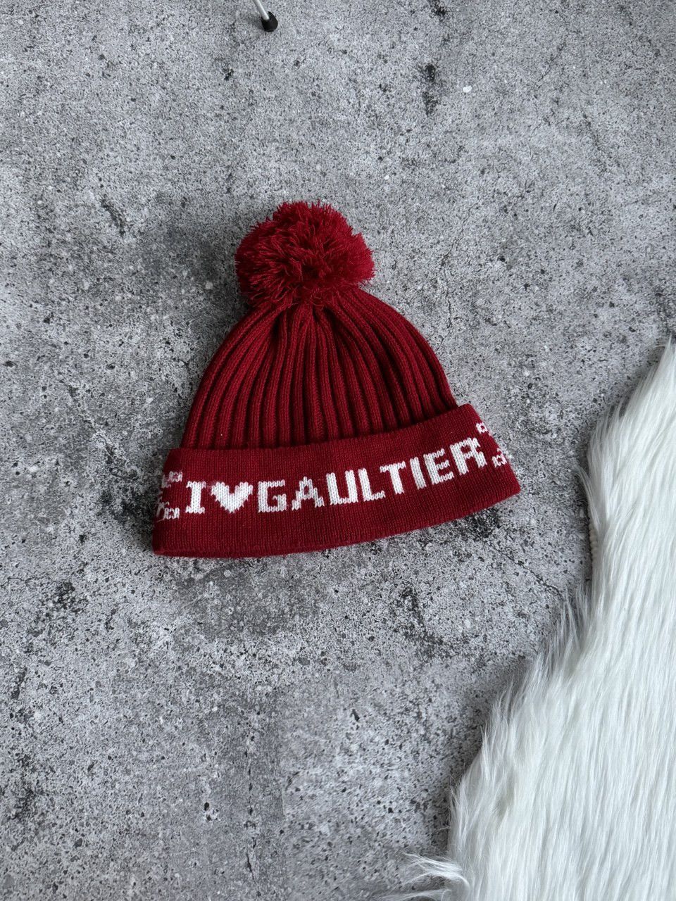 Jean Paul Gaultier Vintage I love Jean Paul Gaultier y2k big logo hat Size ONE SIZE - 7 Thumbnail