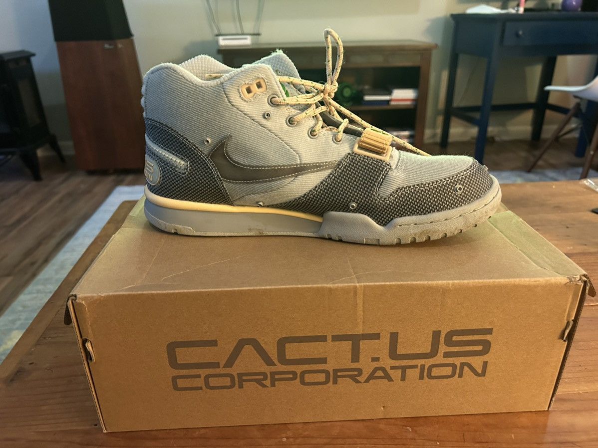 Nike × Travis Scott Cactus Jack X Nike Air Trainer 1 Size US 12 / EU 45 - 3 Thumbnail