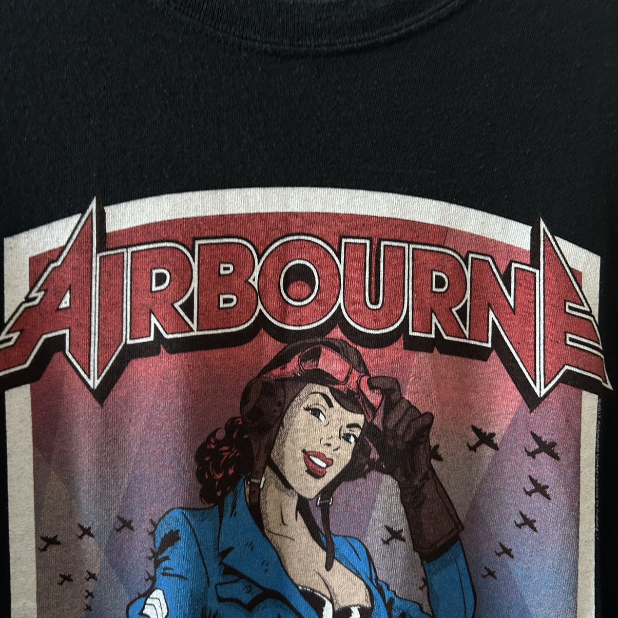 Band Tees Vintage Airborne 2017 Big Graphic Logo Rock band tee size2XL Size US XXL / EU 58 / 5 - 3 Thumbnail