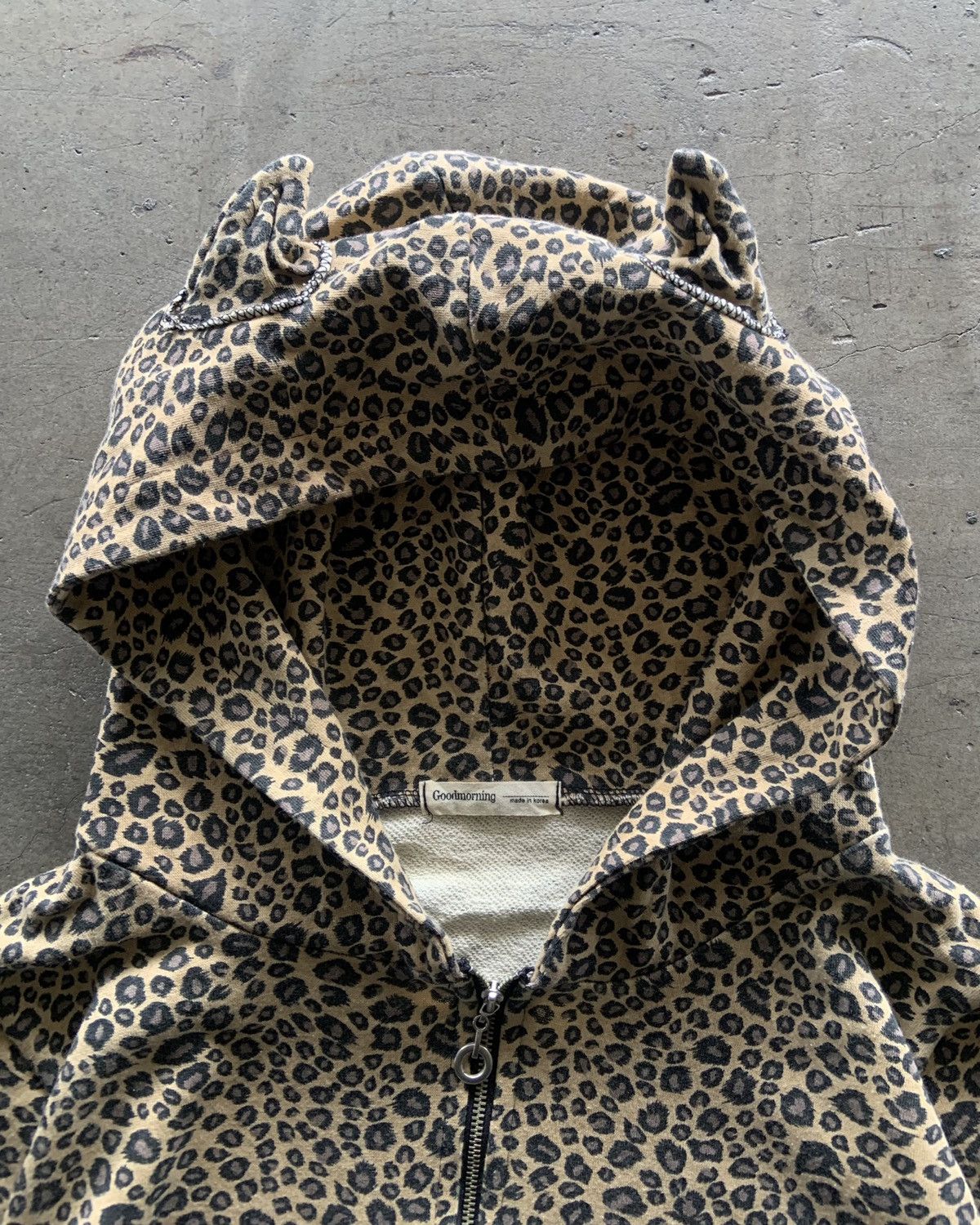 If Six Was Nine 2000s Leopard ifsixwasnine lgb style Long Hoodie Size US L / EU 52-54 / 3 - 2 Thumbnail