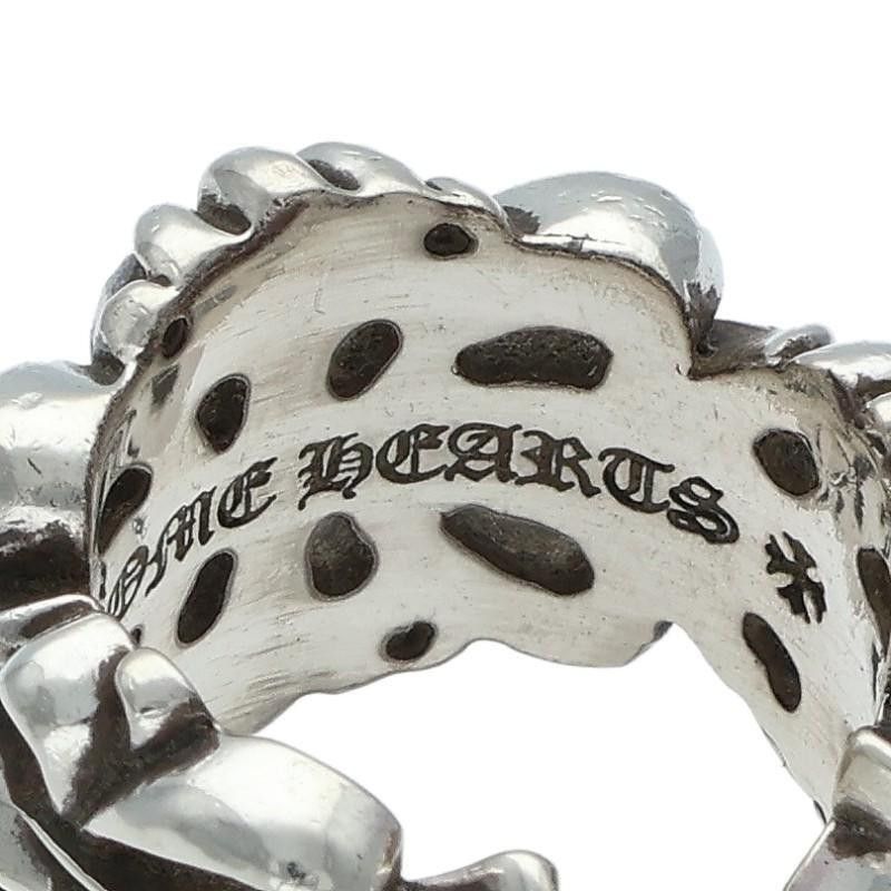 Chrome Hearts Chrome Hearts Double Floral Cross Silver Ring Size ONE SIZE - 5 Thumbnail