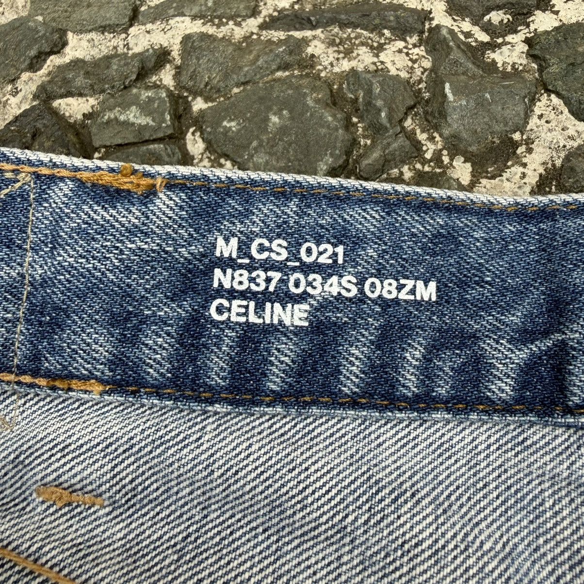 Celine Celine Wesley Denim Zuma Wash Distressed Short Size US 29 - 7 Thumbnail
