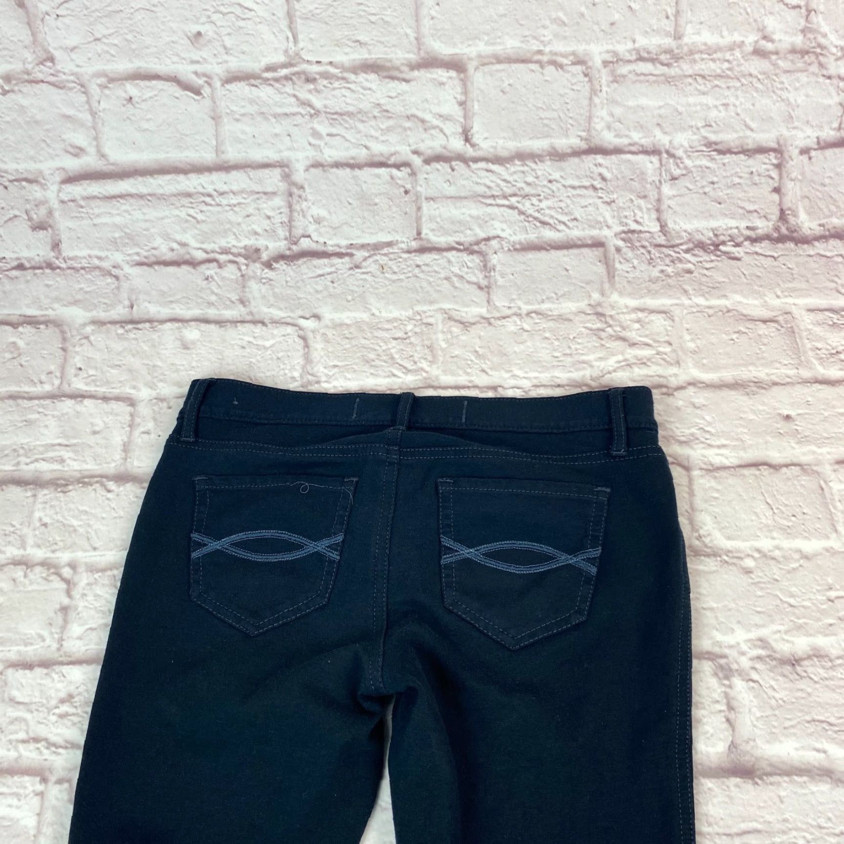 Abercrombie & Fitch Abercrombie & Fitch Jeggings Black Teens Skinny Size 4 W27 Jeggings Black Teens Skinny Size 4 W27 Low Rise Dark Wash 90s Love Preppy Mens, Womens Size 27" / US 4 / IT 40 - 5 Thumbnail