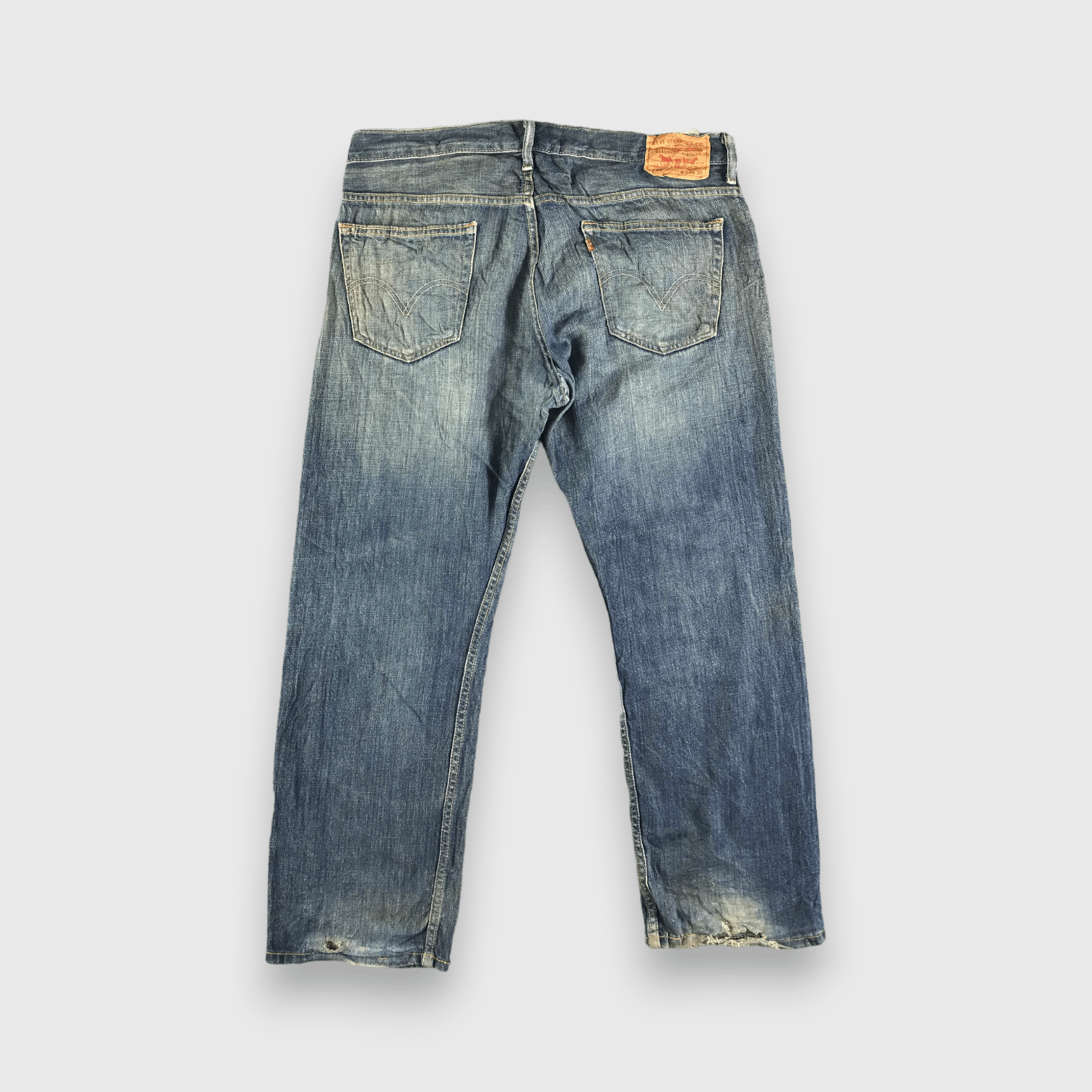 Levi's Vintage Blue Wash Levis 569 Jeans-J3180 Size US 39 - 2 Thumbnail