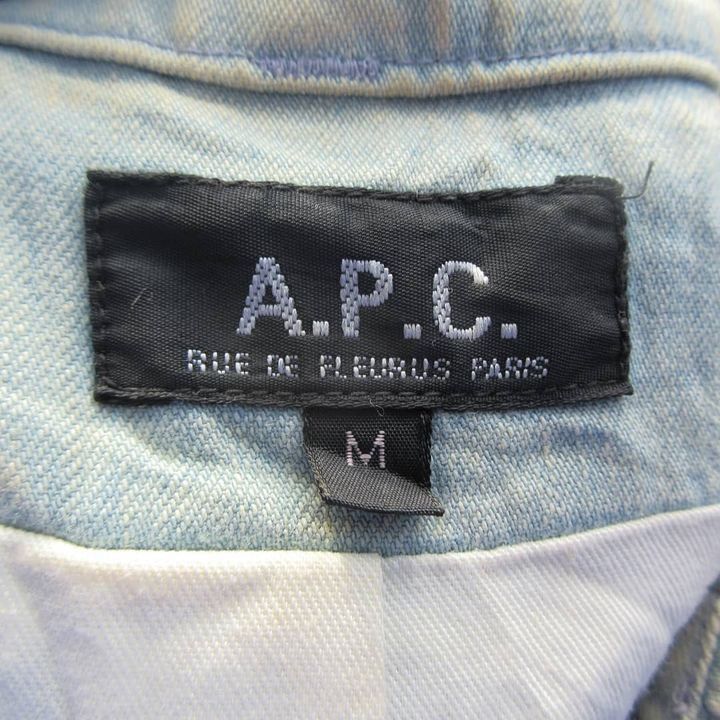 A.P.C. × Designer Vintage Classic A.P.C Blue washed Jeans Japan Market Rider Size US M / EU 48-50 / 2 - 3 Thumbnail