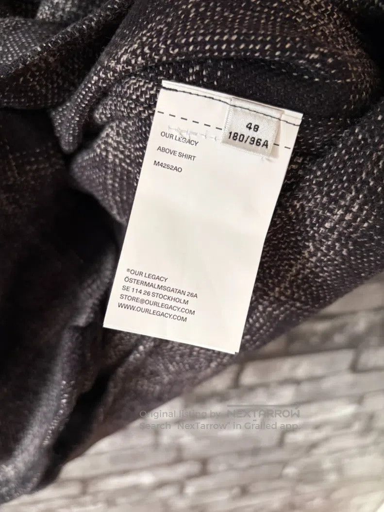 Our Legacy Our Legacy Long Sleeve Plaid Shirt Size US M / EU 48-50 / 2 - 4 Thumbnail