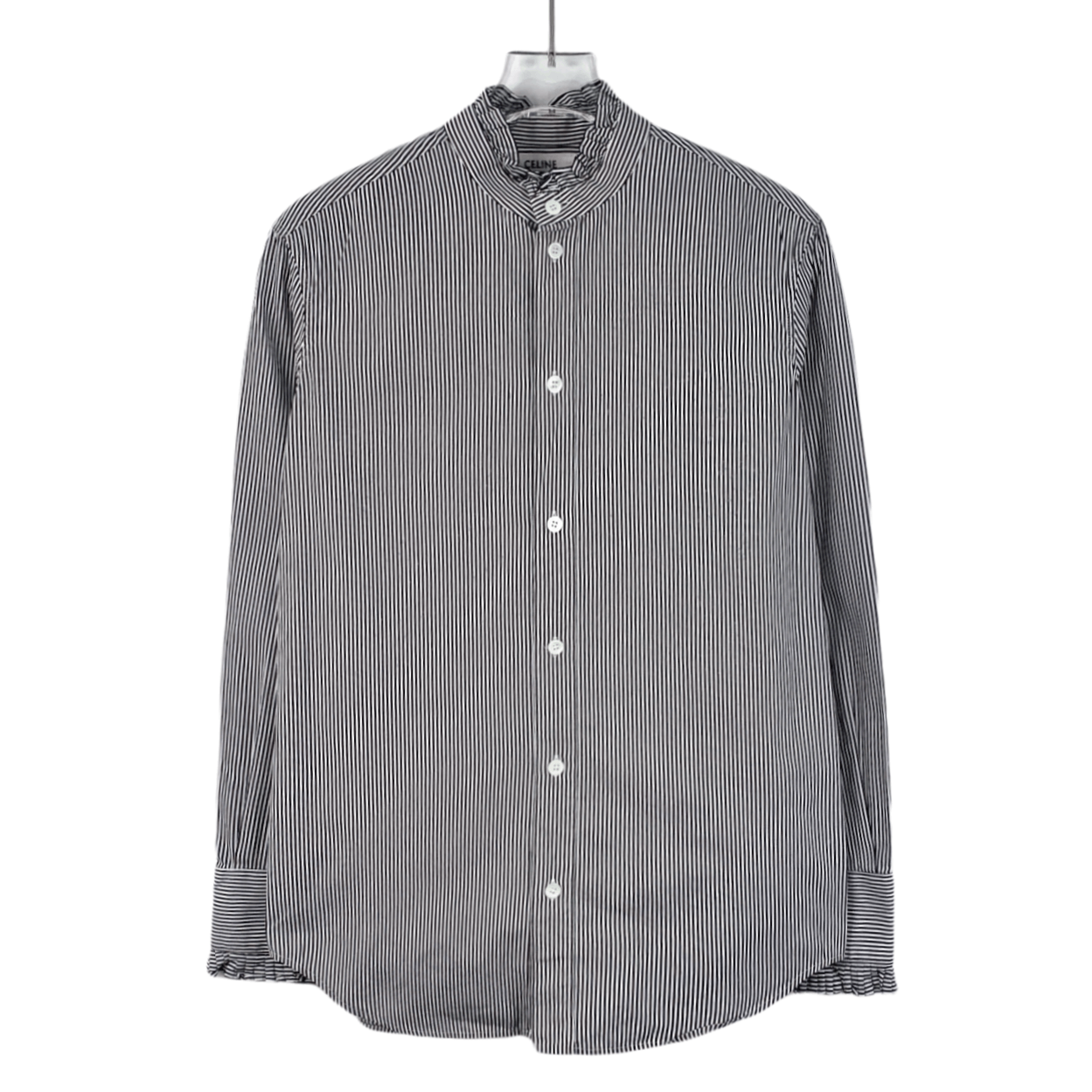 Miu Miu Celine Cotton Button-Up Shirt (Size XS) Size XS / US 0-2 / IT 36-38 - 1 Thumbnail