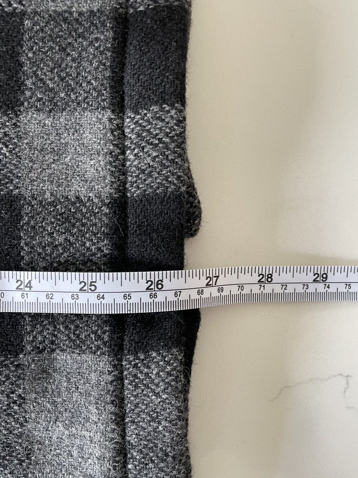 Studio D'Artisan Studio D'Artisan Gray Wool Check Zip Jacket - Size Medium Size US M / EU 48-50 / 2 - 8 Thumbnail