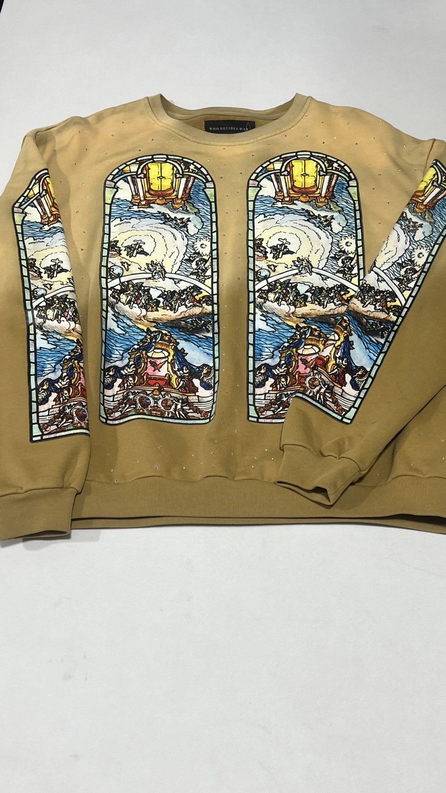 Who Decides War Who Decides War Chalice Rhinestone Sweatshirt Size US M / EU 48-50 / 2 - 1 Thumbnail