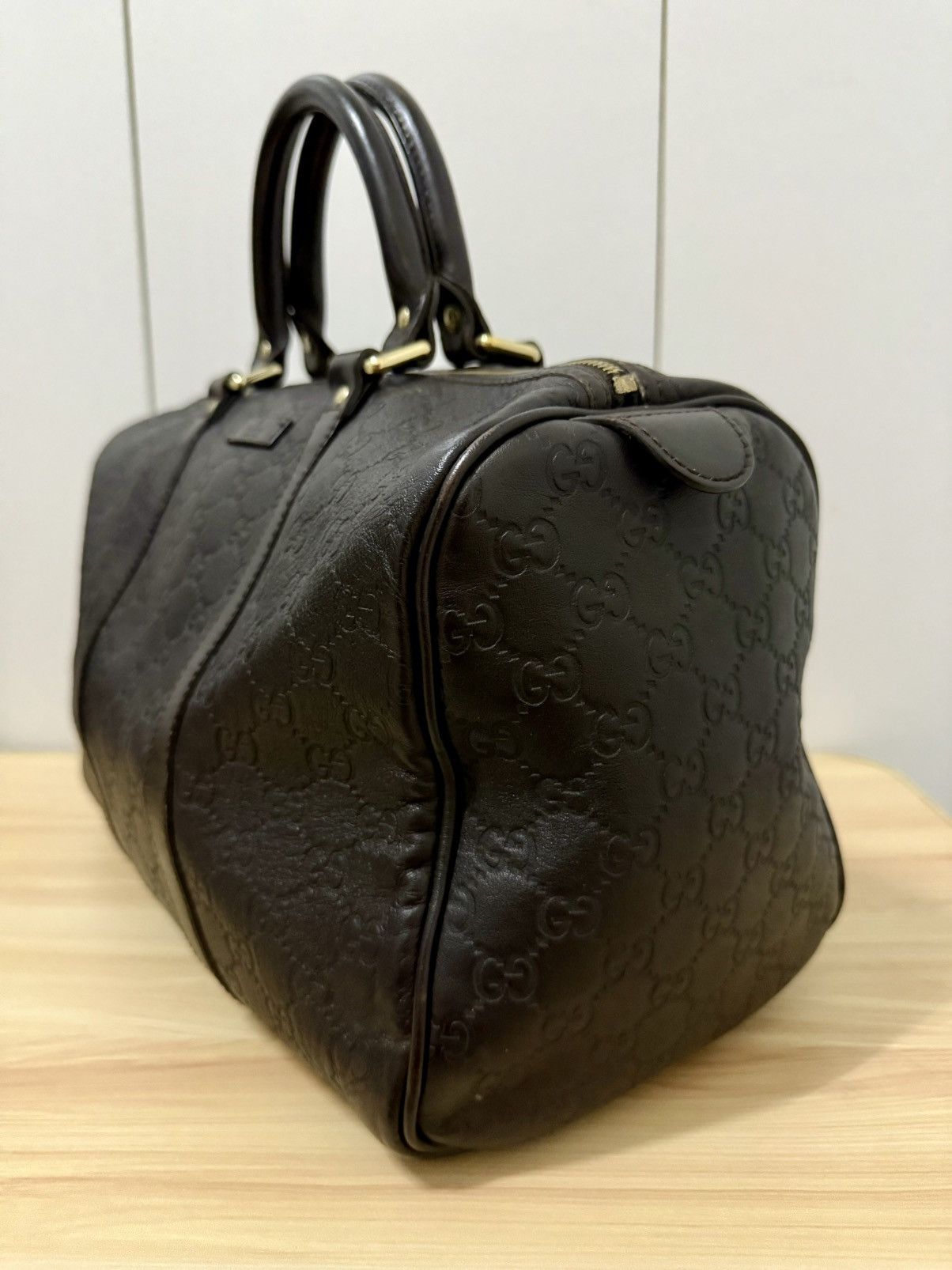 Gucci Gucci Guccissima Joy Boston leather bag Size ONE SIZE - 4 Thumbnail