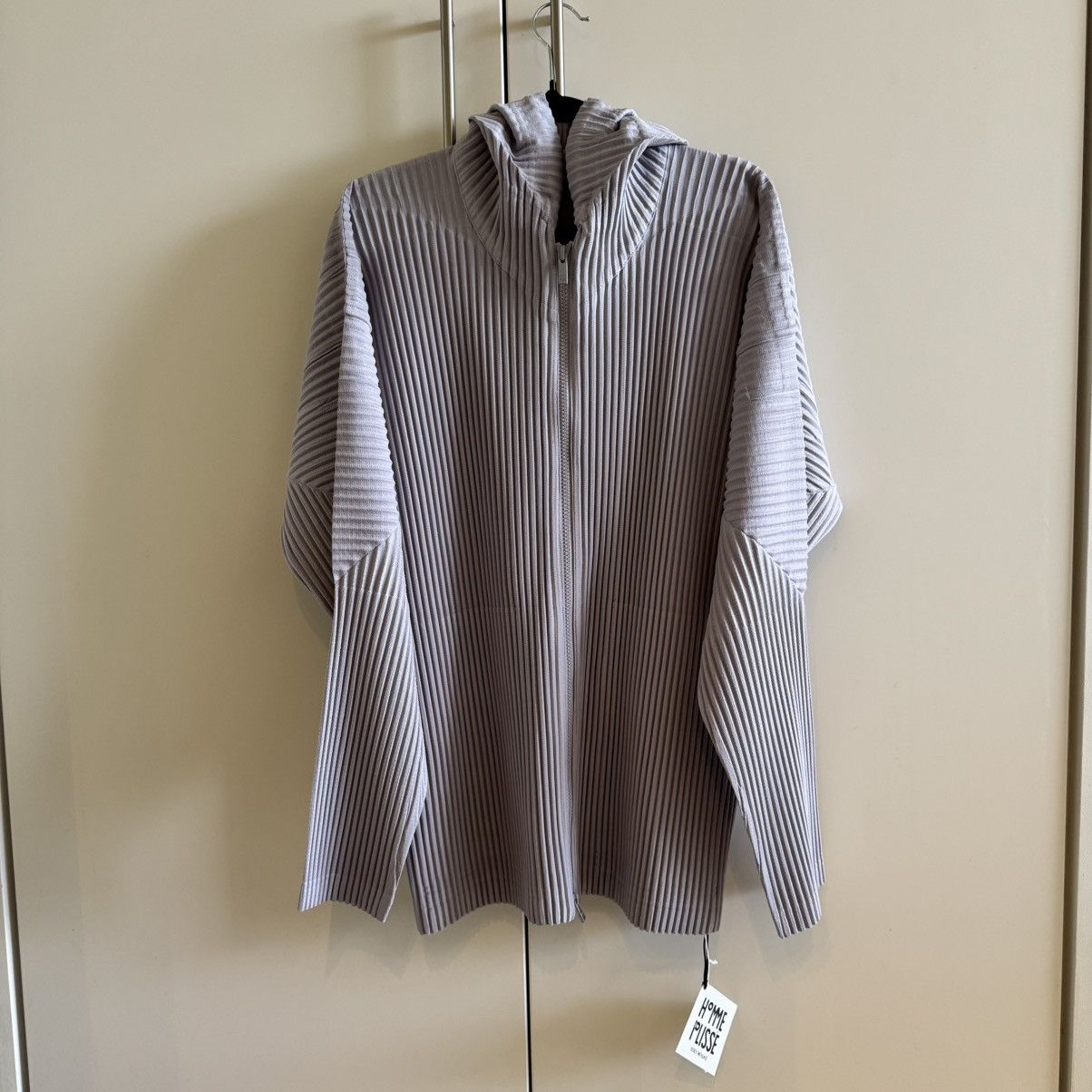 Homme Plisse Issey Miyake Issey Miyake Homme Plisse June zip up hoodie Lavender Size US L / EU 52-54 / 3 - 1 Thumbnail