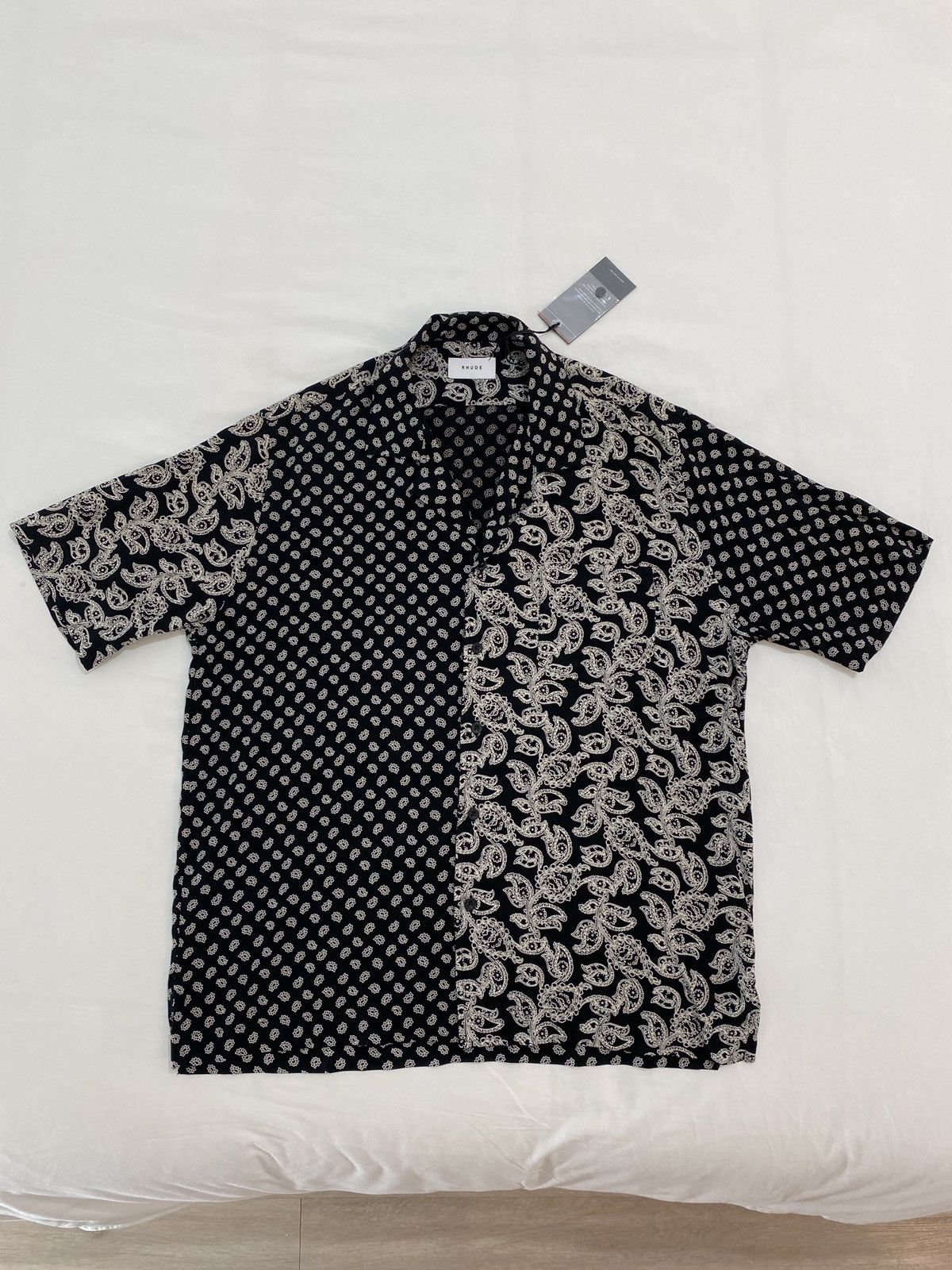 Rhude Rhude Paisley Bandana Short Sleeve Button Up Shirt Size US S / EU 44-46 / 1 - 1 Thumbnail