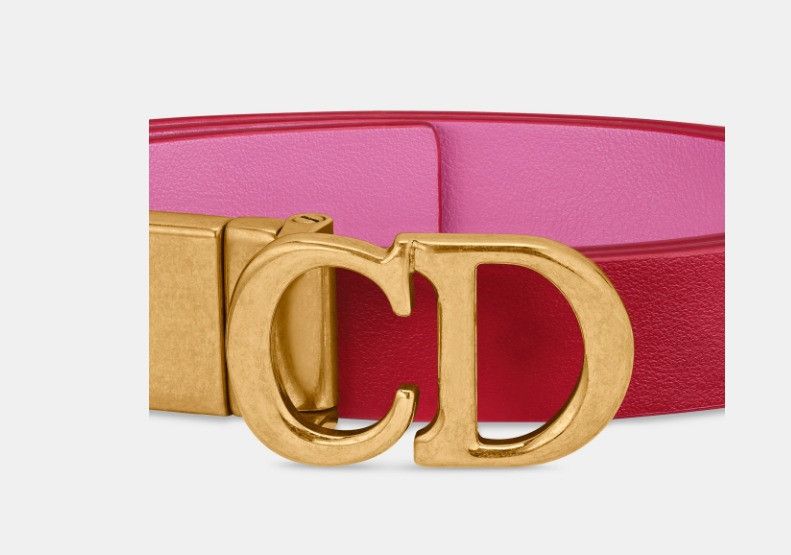 Dior o1w1db10325 Size: OS / B0335CW Reversible Saddle Belt Size ONE SIZE - 4 Thumbnail