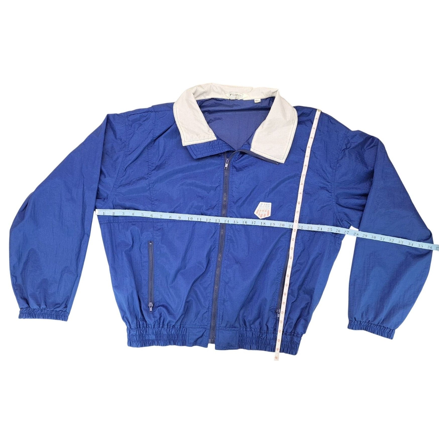 Vintage Vintage Nabisco US Ski Team Men XL Blue Jacket Windbreaker Size US XL / EU 56 / 4 - 6 Thumbnail