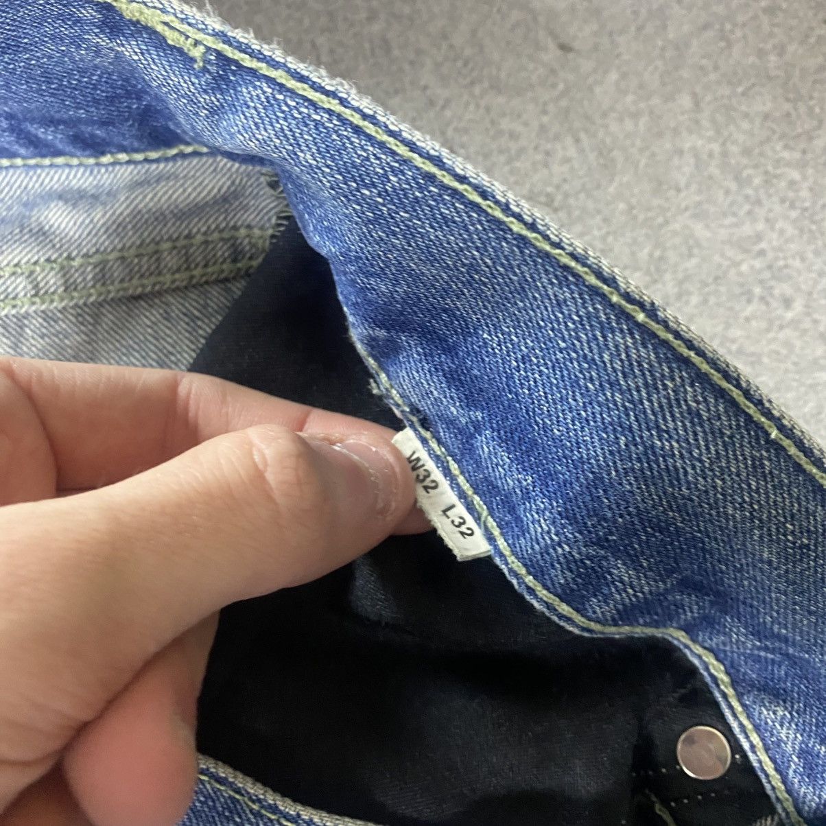 Evisu Vintage Evisu Jeans Distressed Pants Y2K Size US 32 / EU 48 - 10 Thumbnail