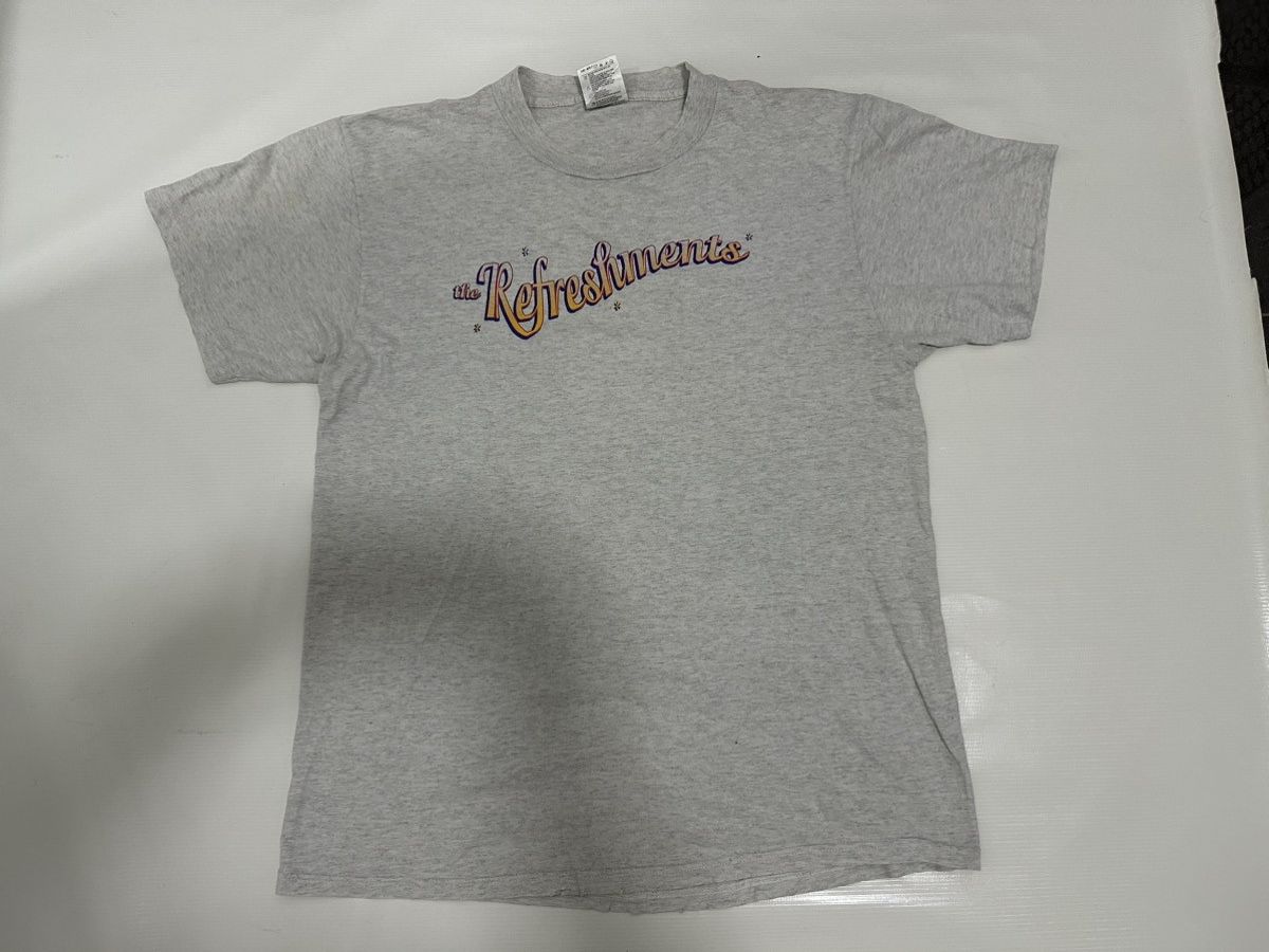Vintage Vintage 90’s The Refreshments Alternative Rock Tour T-shirt Size US L / EU 52-54 / 3 - 3 Thumbnail