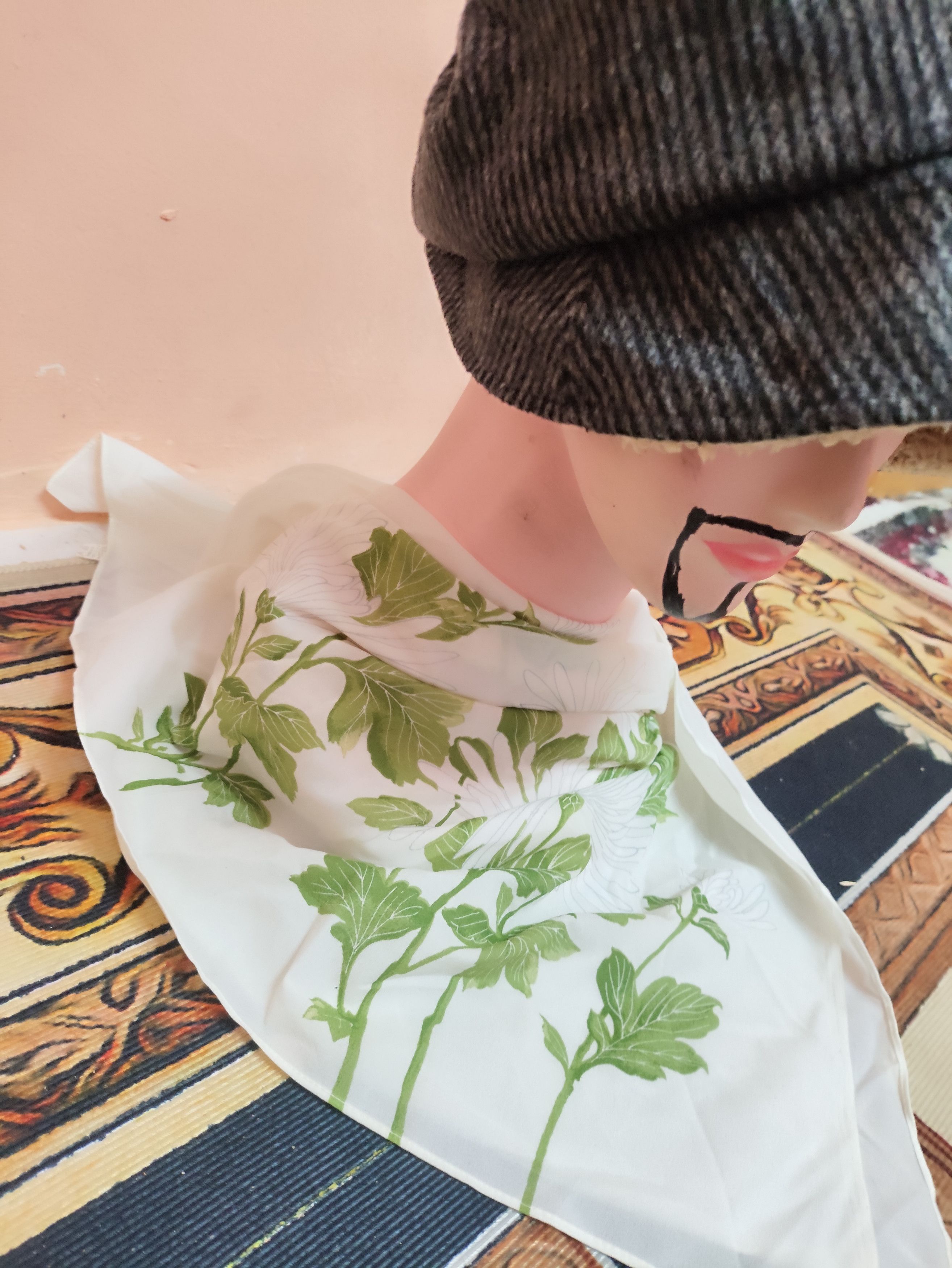 Designer × Vintage Vintage Art Scarves Neckerchief Size ONE SIZE - 2 Thumbnail