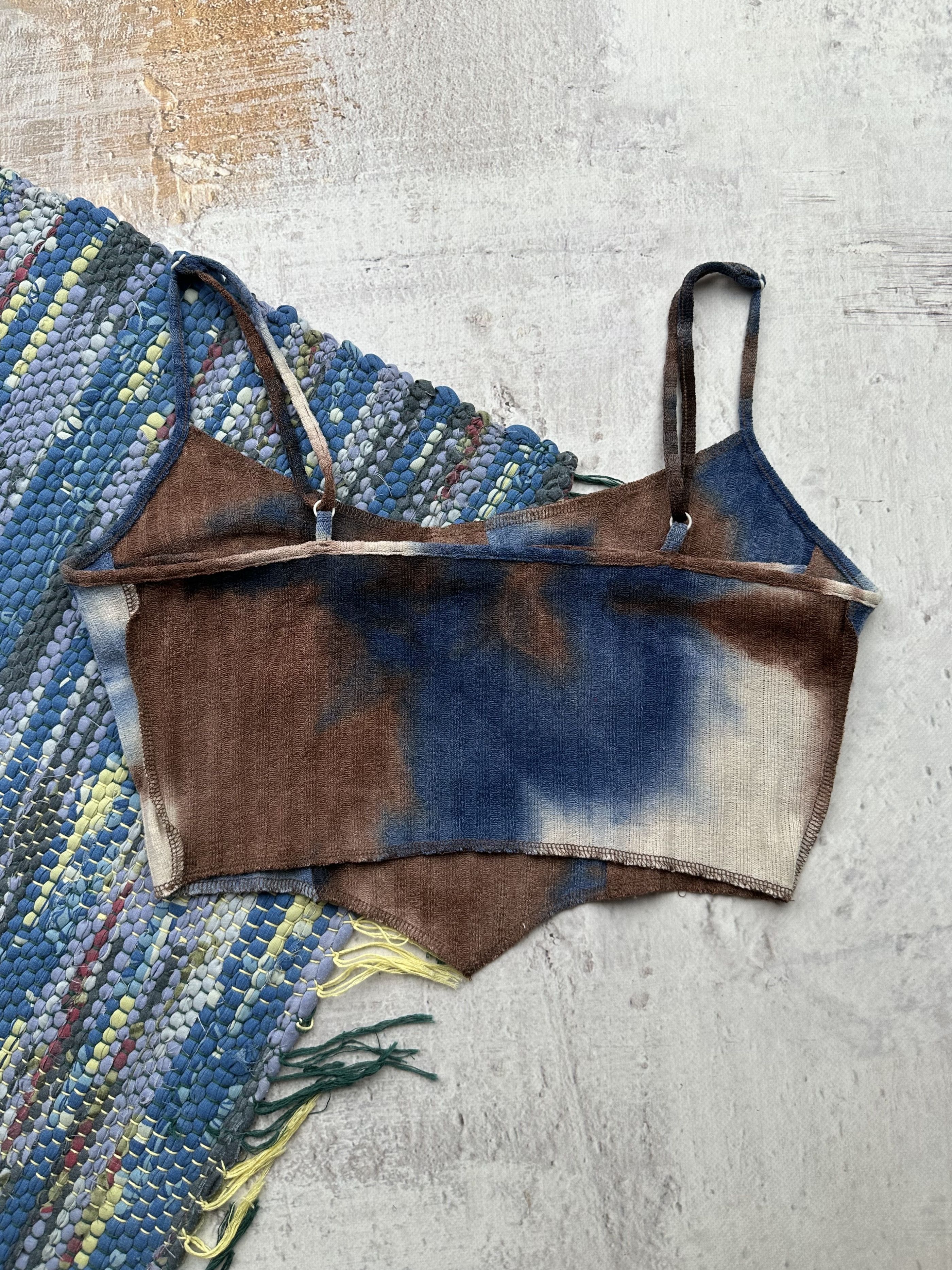 Japanese Brand Vintage Faded Crop Top A646(417)(E9) Size M / US 6-8 / IT 42-44 - 2 Thumbnail