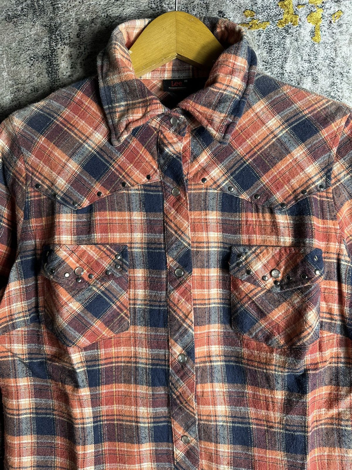 Beauty Beast UNDEFINED STUDDED VINTAGE LEE WESTERN SHIRT IFSIX LGB STYLE Size US M / EU 48-50 / 2 - 2 Thumbnail