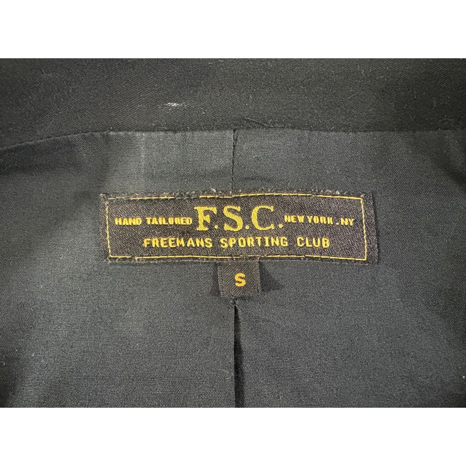 Freemans Sporting Club Freemans sporting club FSC NYC chore coat size s color black Size US S / EU 44-46 / 1 - 2 Thumbnail