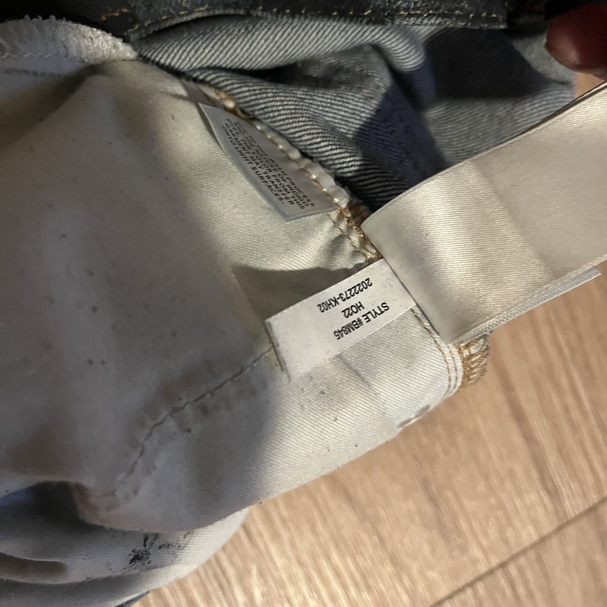 J.Crew Custom Waxed/Painted Baggy Flares Size US 34 / EU 50 - 7 Thumbnail