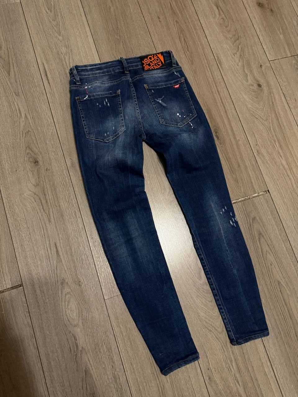 Dsquared2 Dsquared2 Jeans Men Size IT 42 Blue Avant Garde Slim Fit Size US 28 / EU 44 - 8 Thumbnail
