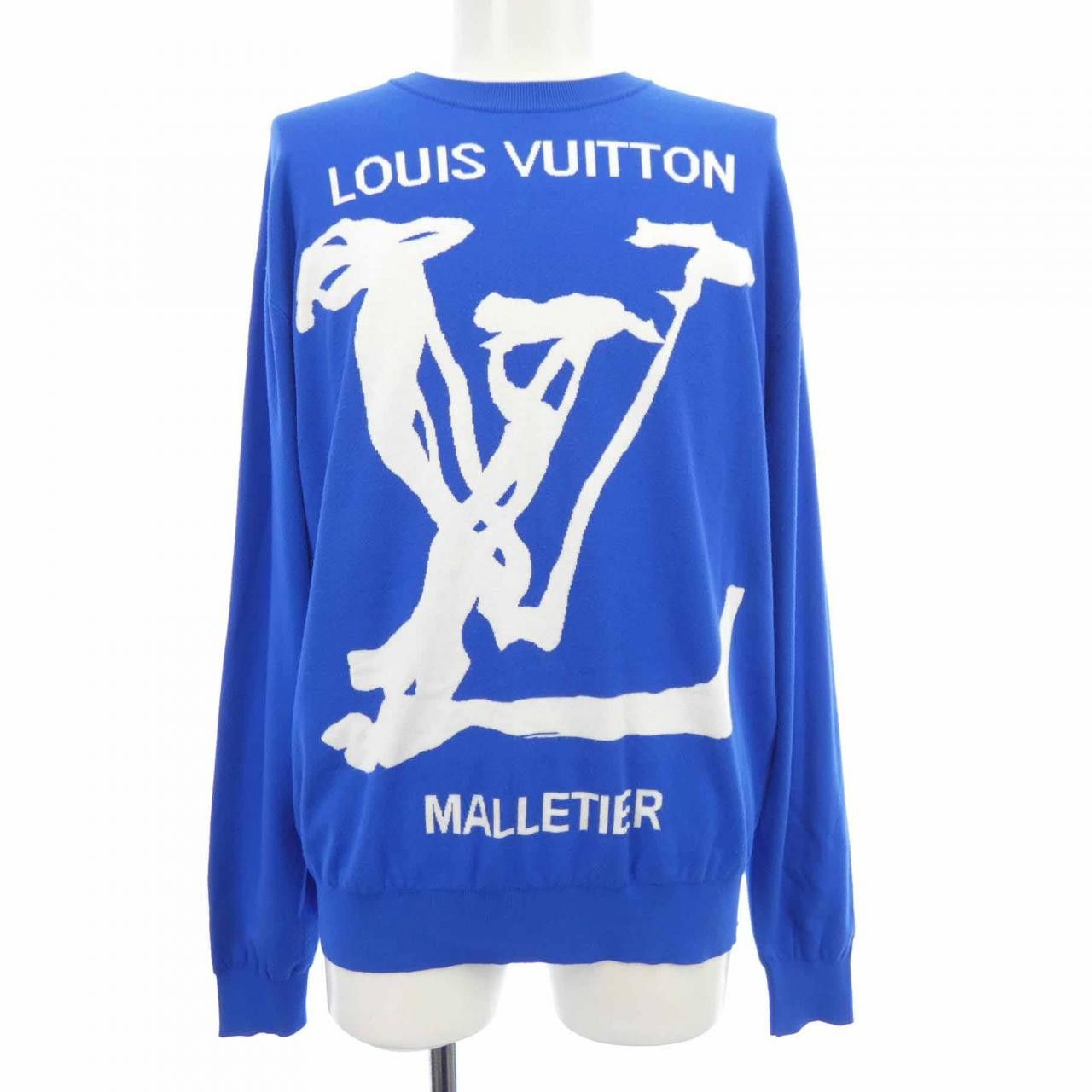 Louis Vuitton Louis Vuitton Louis Vuitton MALLETIER Knitwear Textile Tops HIN81WTZC DUTY FREE for USA Size ONE SIZE - 1 Thumbnail