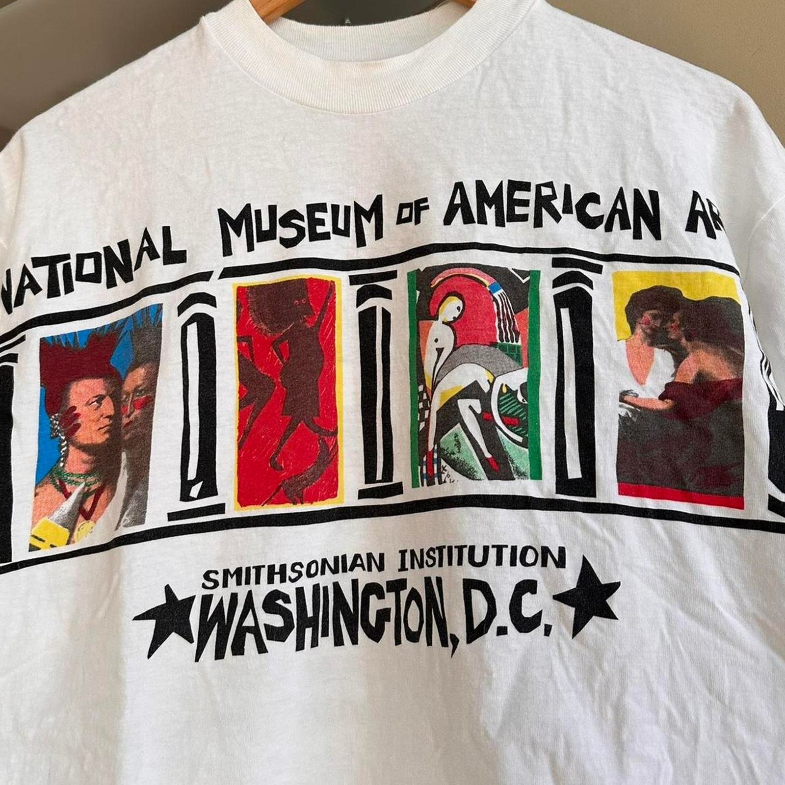 Hanes × Vintage Vintage Smithsonian Museum Shirt Size US L / EU 52-54 / 3 - 3 Thumbnail