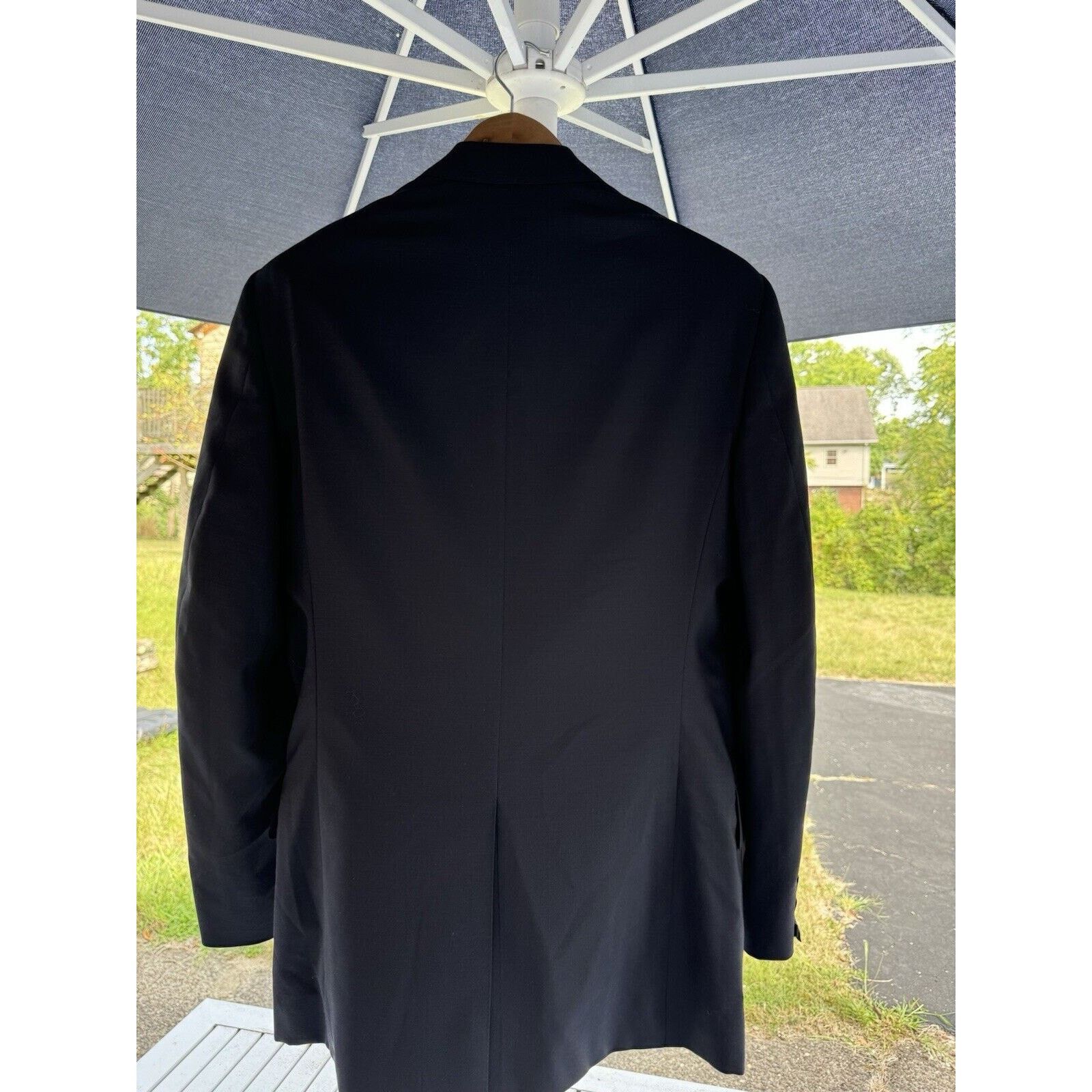 Tom Ford Tom Ford Era YSL Yves Saint Laurent Gauche Navy Blazer 52/42 Size 42R - 8 Thumbnail